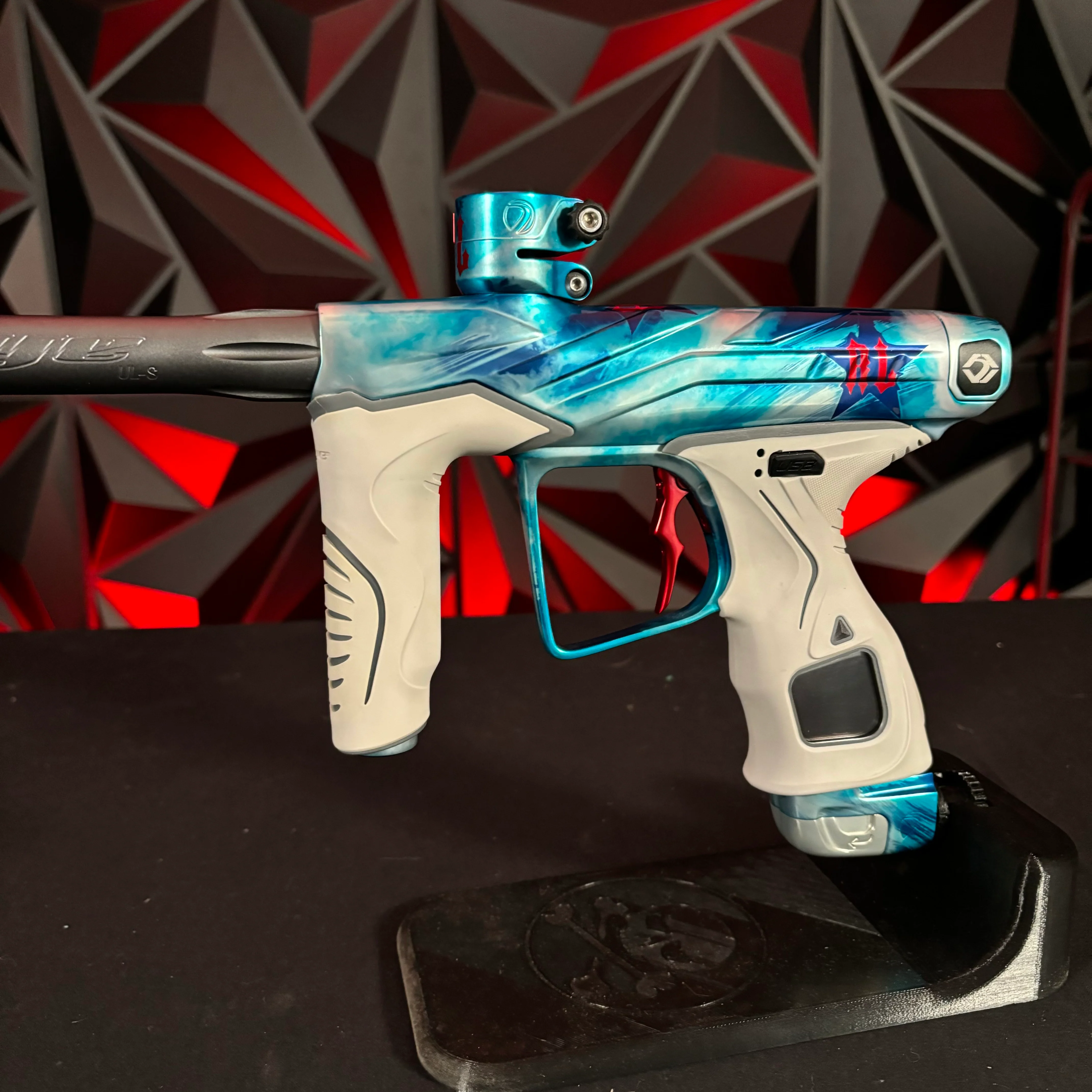 Used Dye DLS Paintball Gun - Custom Anno Russian Legion w/V2 Upgraded Bolt - Image 4