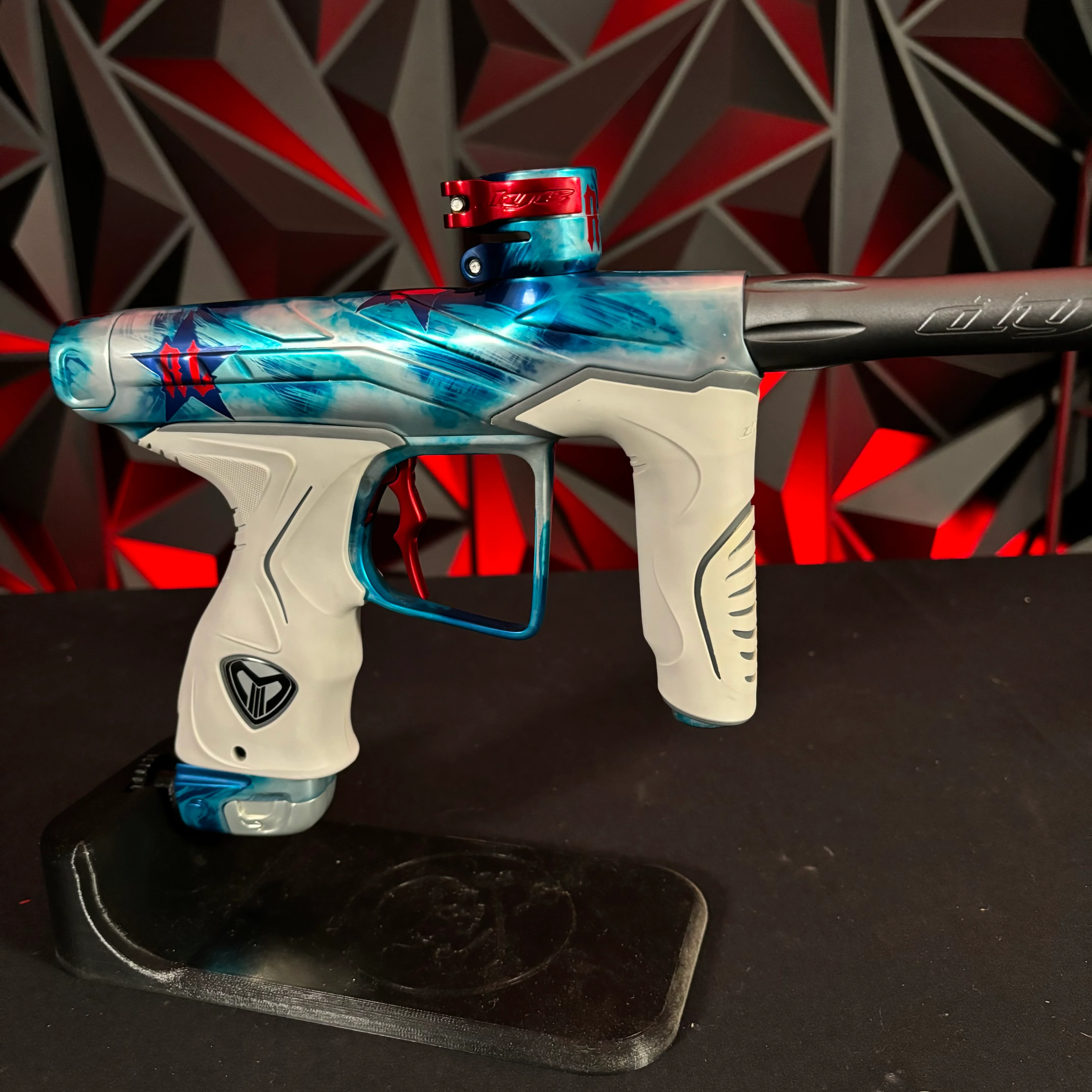 Used Dye DLS Paintball Gun - Custom Anno Russian Legion w/V2 Upgraded Bolt - Image 5