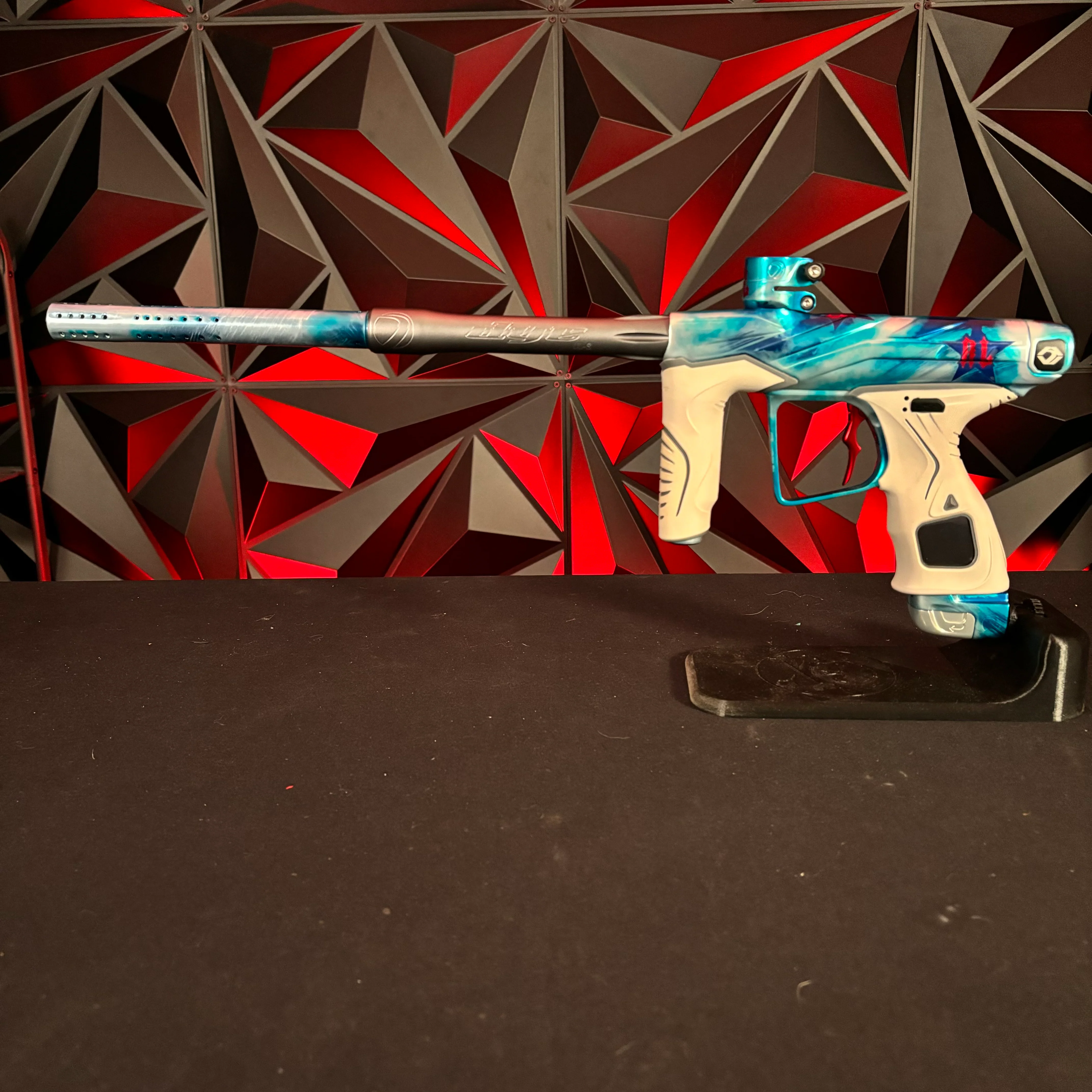 Used Dye DLS Paintball Gun - Custom Anno Russian Legion w/V2 Upgraded Bolt - Image 7