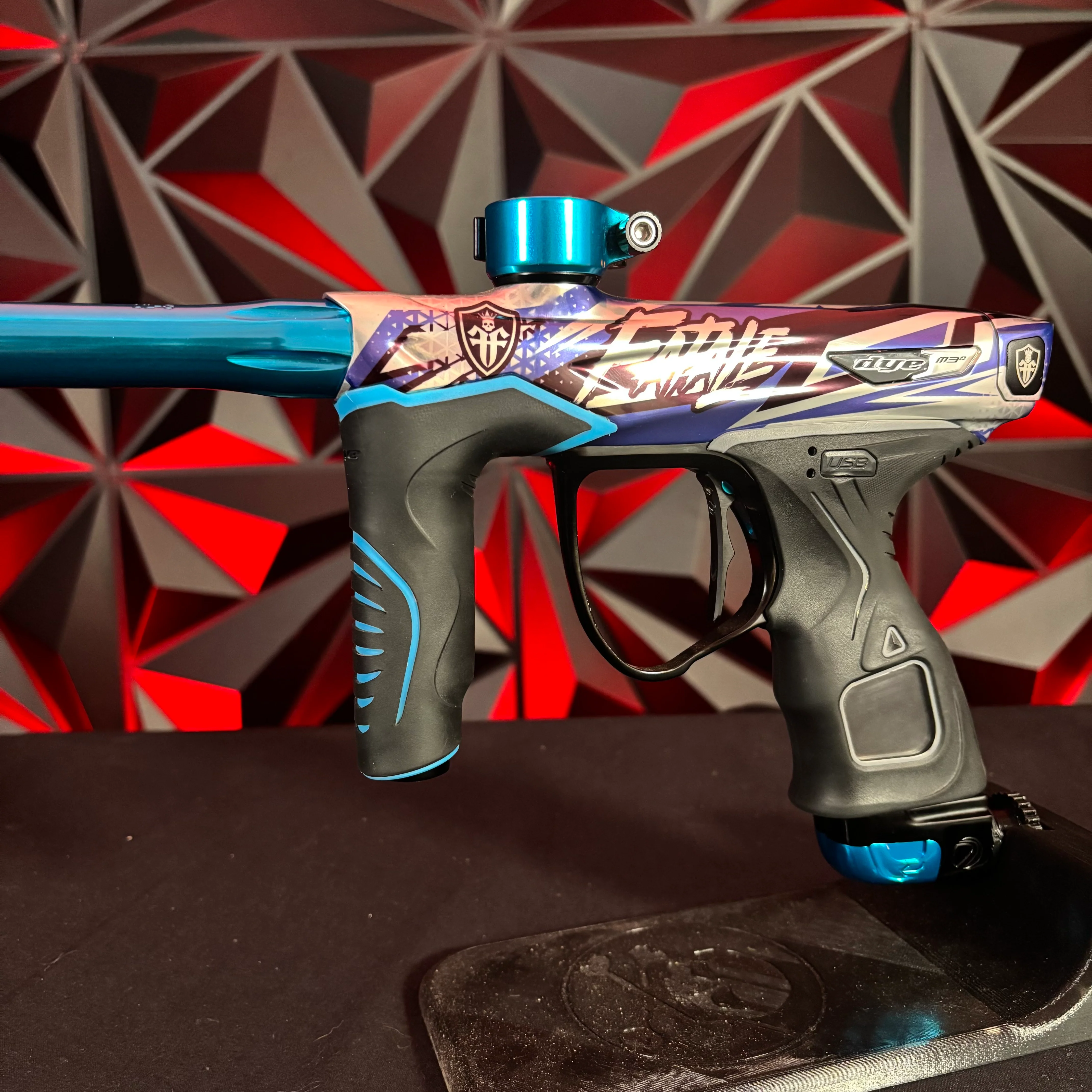 Used Dye M3+ Paintball Gun - LE Femme Fatale - Image 5