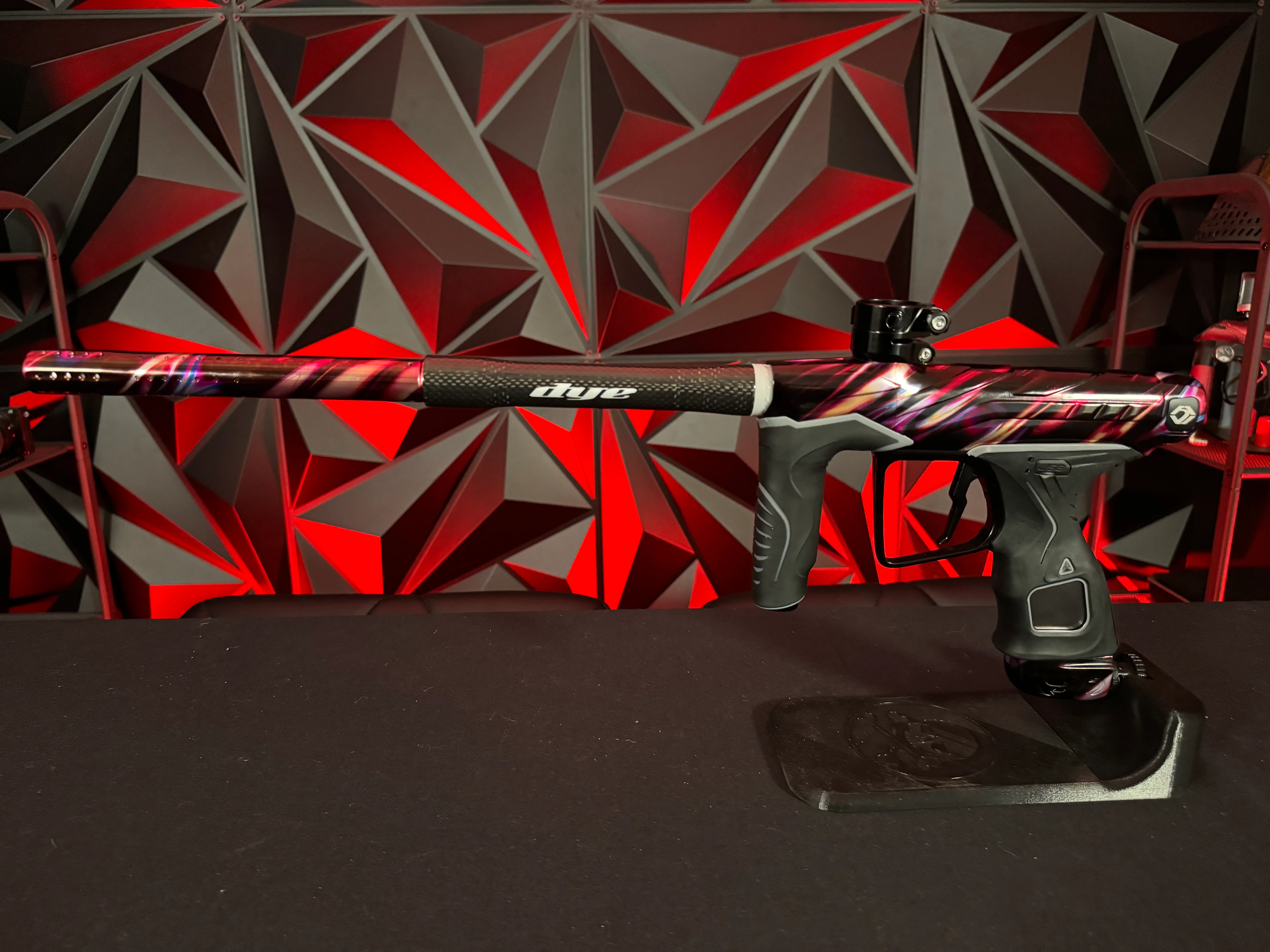 Used Dye DLS Paintball Marker - PGA Blurred w/ 3 CF-S Backs & V2 Bolt Upgrade - Image 6