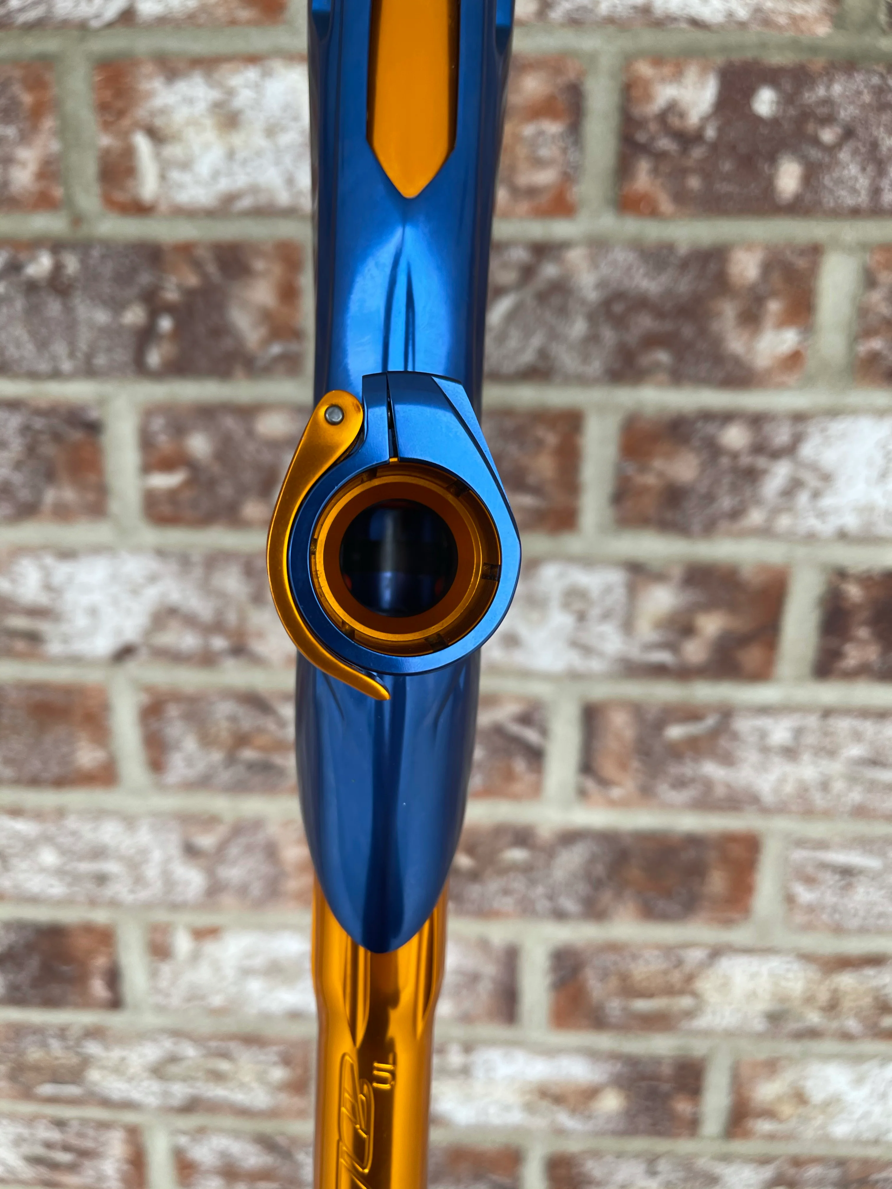 Used Dye DM13 Paintball Marker - Blue / Orange - Image 7