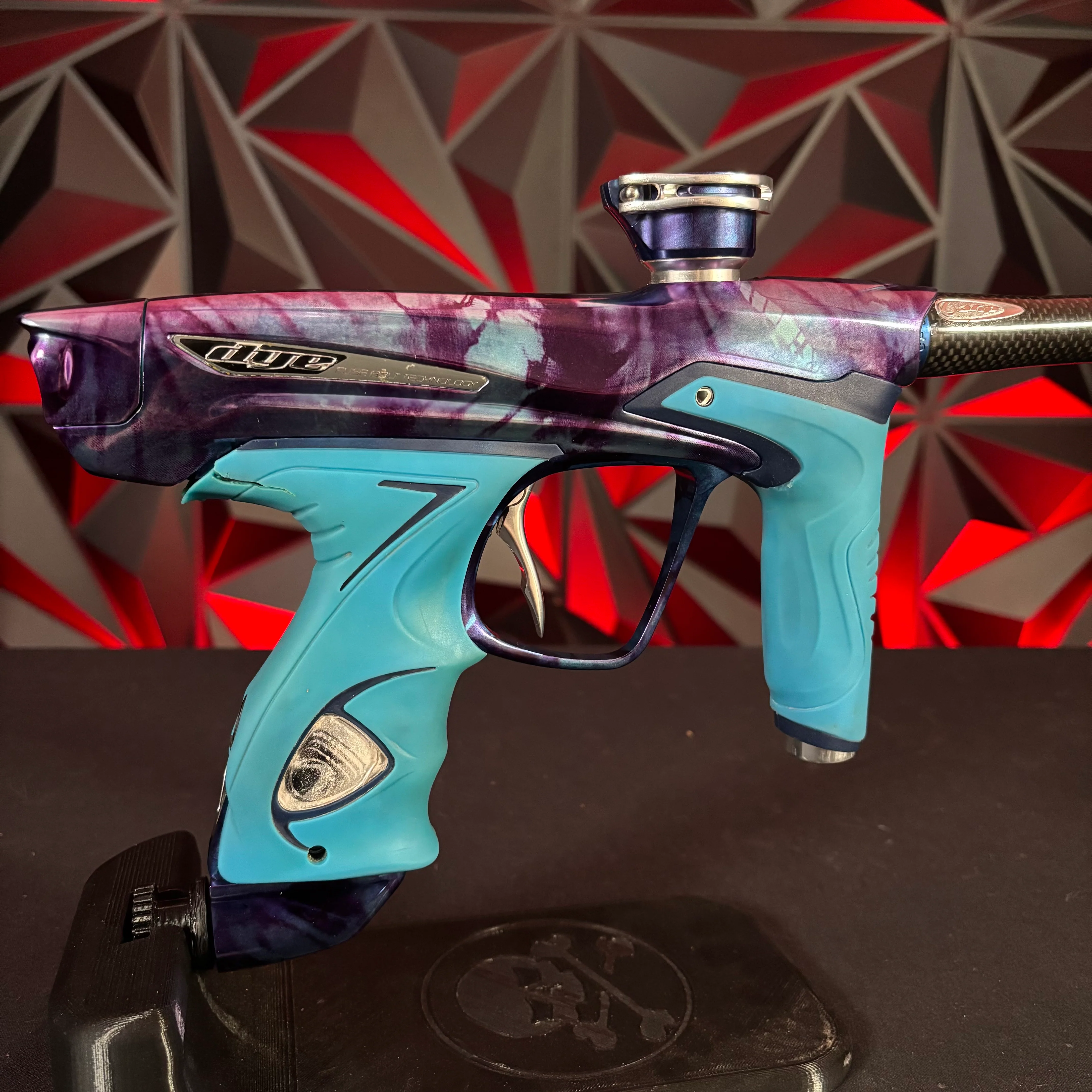 Used Dye DM14 Paintball Gun - PGA Tie Dye - Image 2