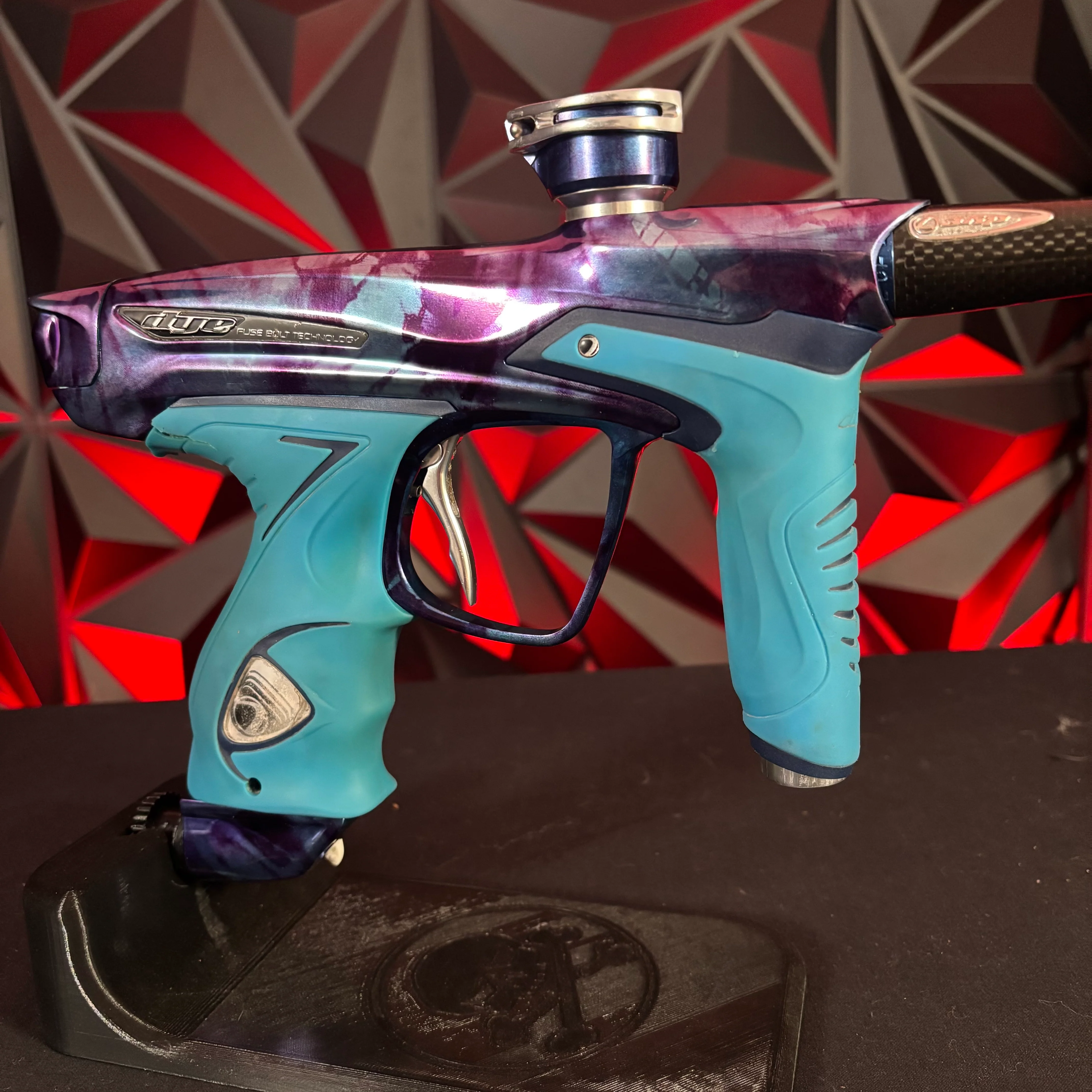 Used Dye DM14 Paintball Gun - PGA Tie Dye - Image 3