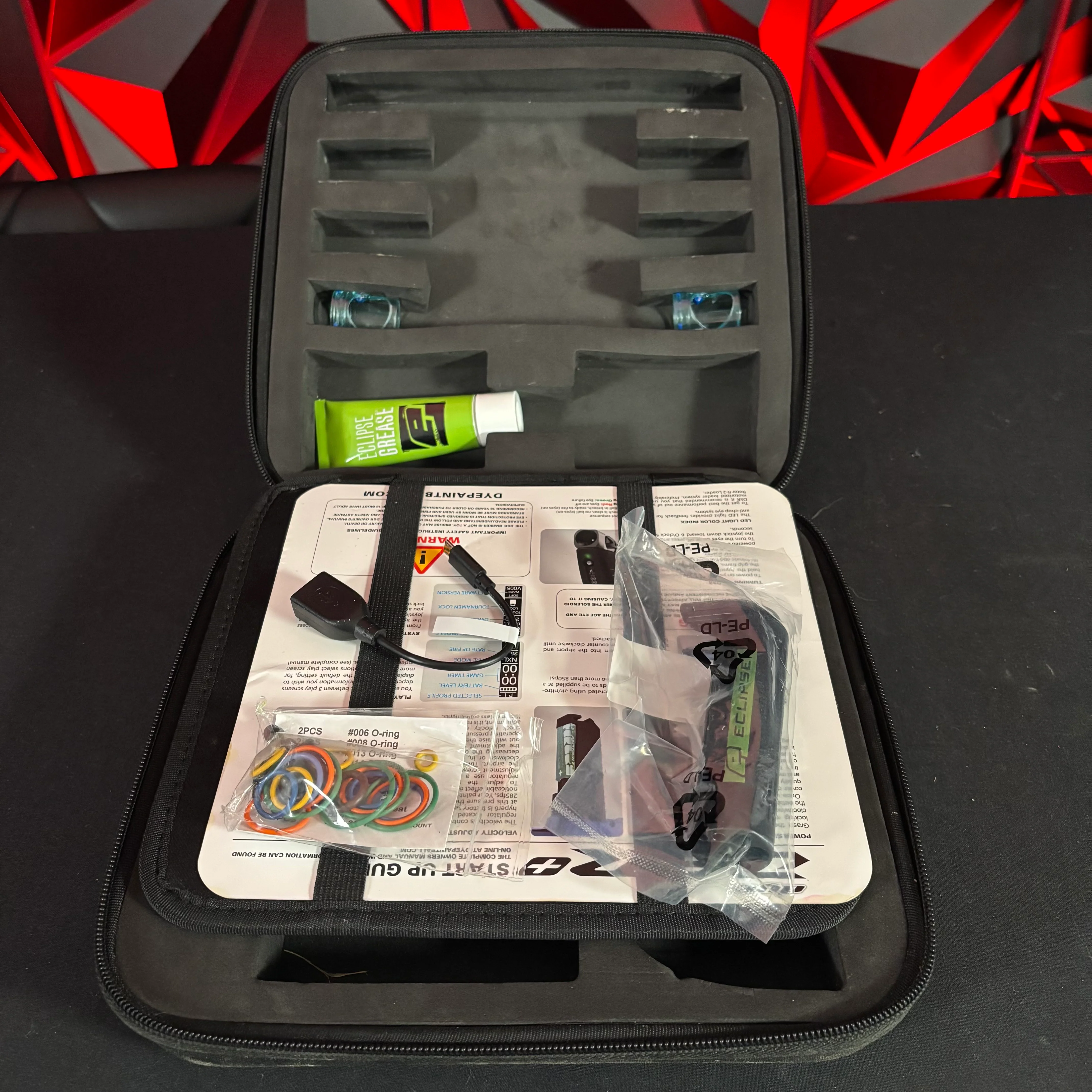 Used Dye DSR+ Paintball Gun - PGA Oil Slick - Image 10