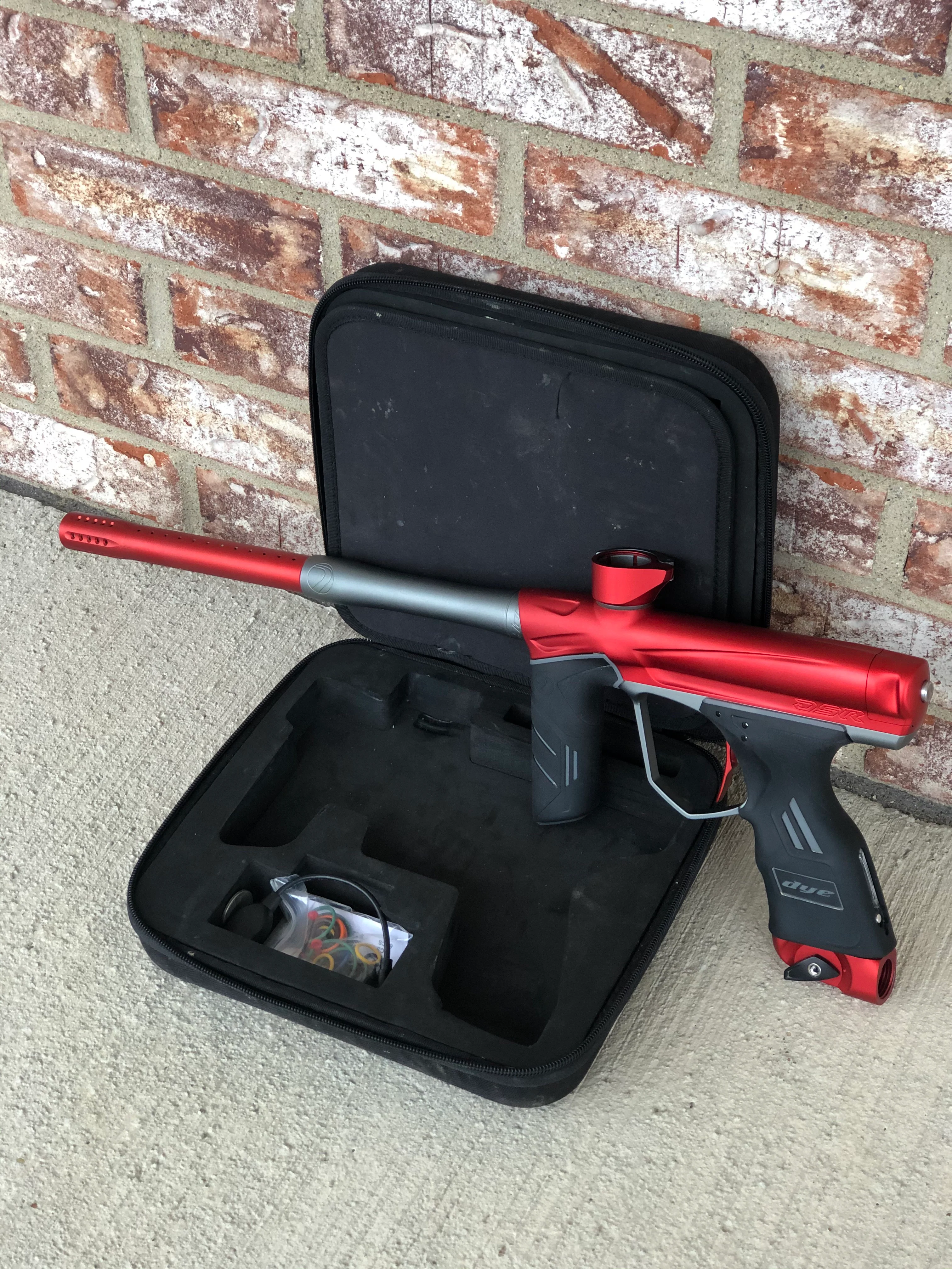 Used Dye DSR Paintball Gun - Blaze Red - Image 2