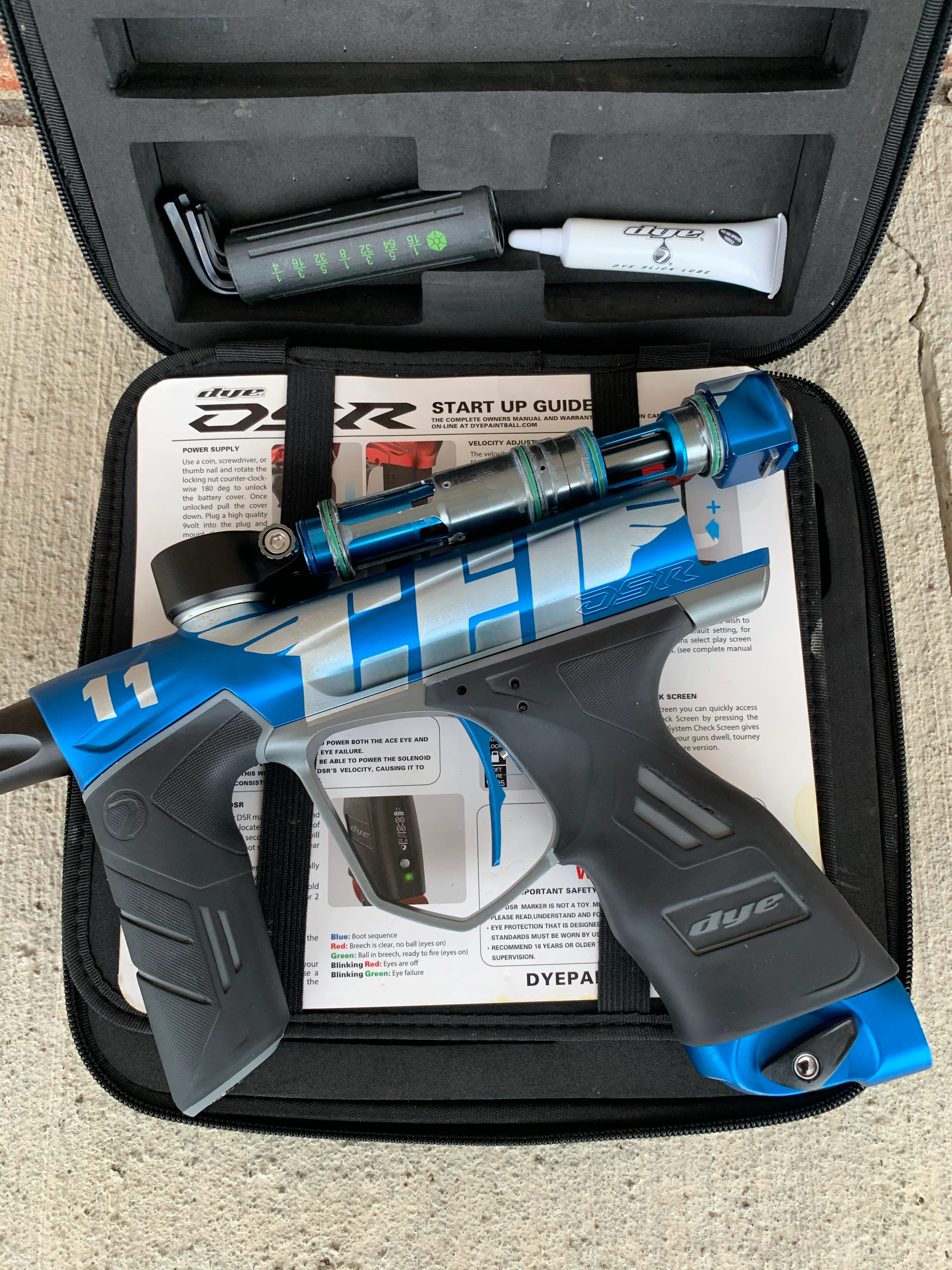 Used Dye DSR Paintball Gun - CEP Edition - Image 6