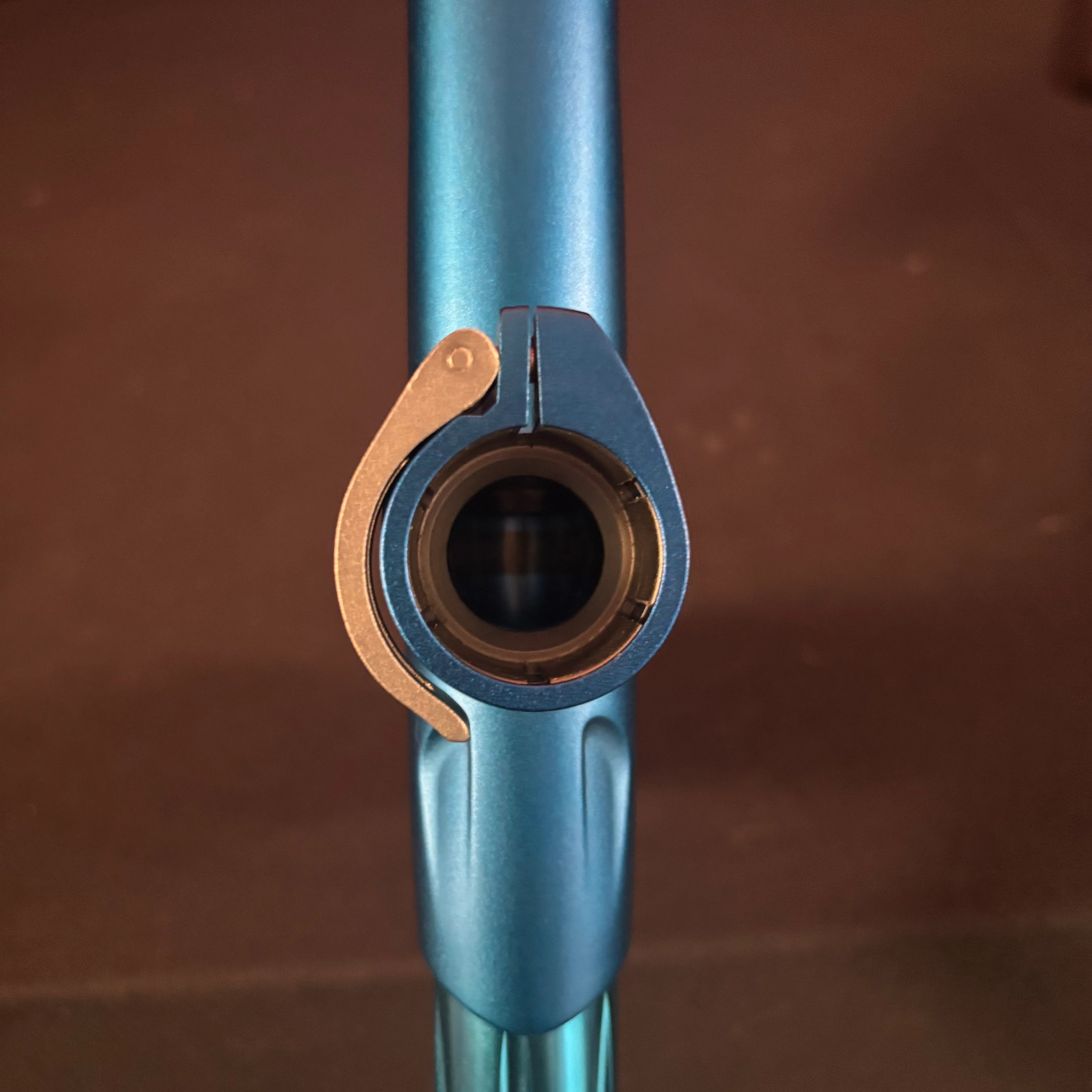Used Dye DSR Paintball Gun - Dust Blue w/ Flex Face Bolt + Can - Image 9