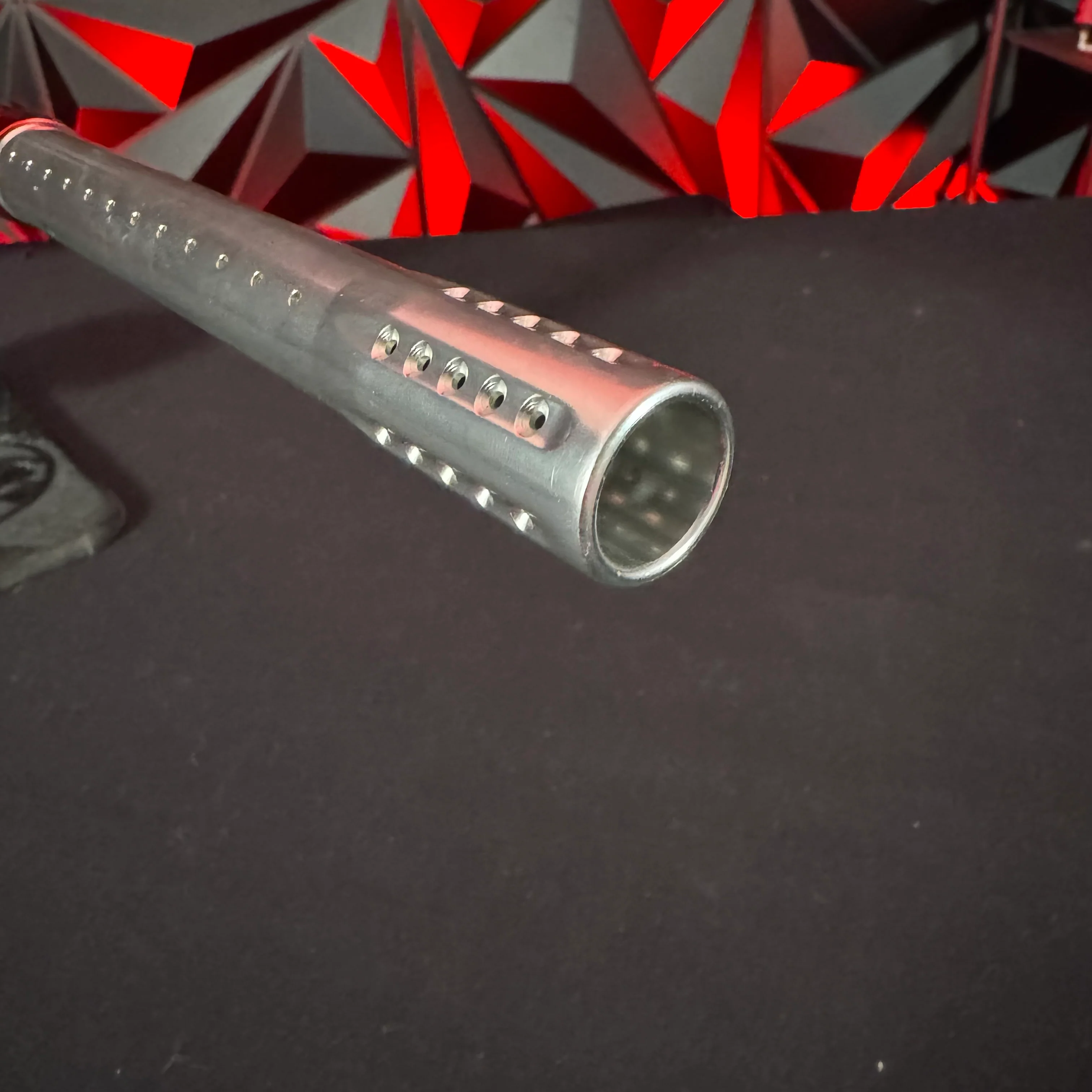 Used Dye DSR+ Paintball Gun - LAVA (Red/Silver) w/IM Pro Kit - Image 10