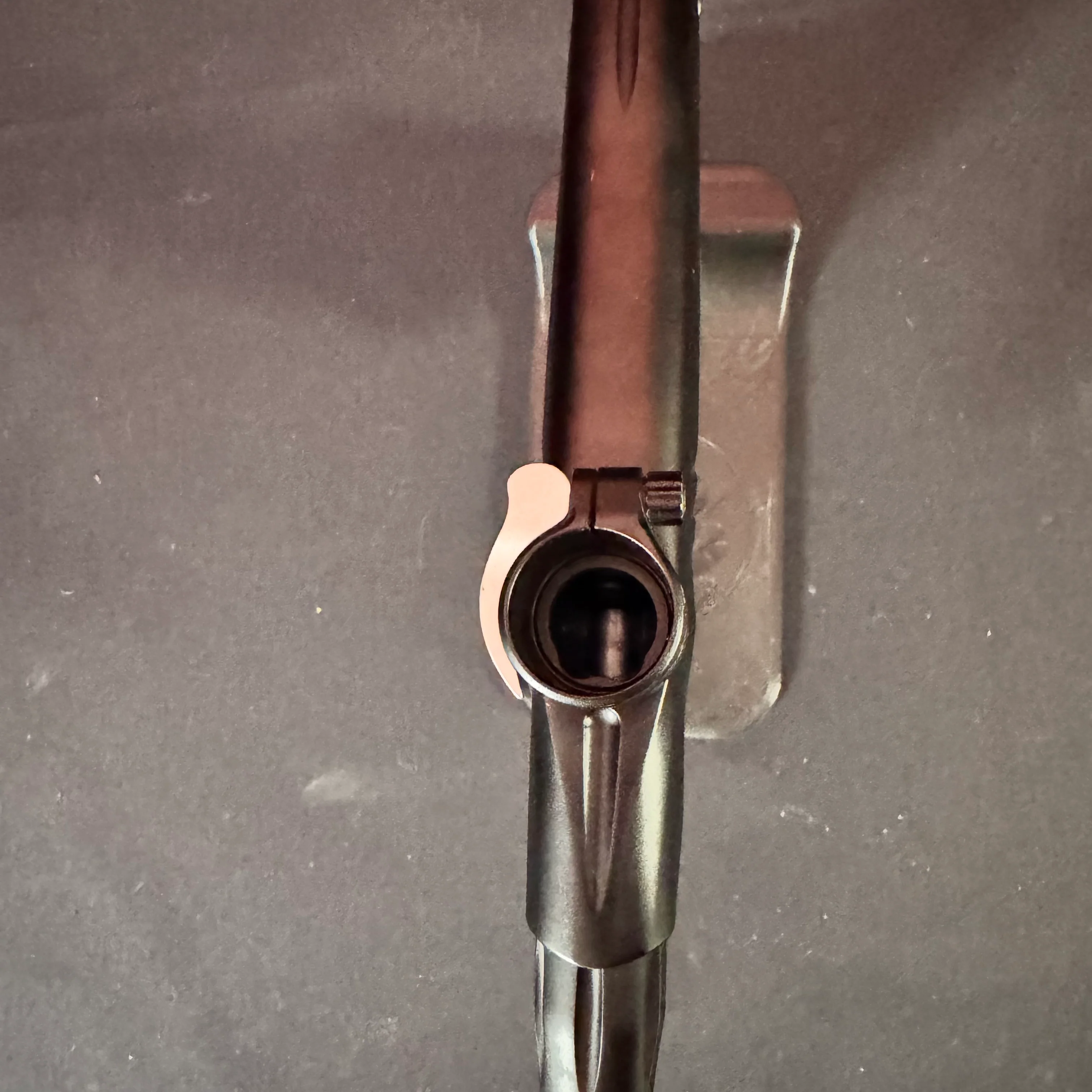 Used Dye DSR+ Paintball Gun - *MECHANICAL ONLY* Black w/Silver ASA and Silver Feedneck Lever - Image 9