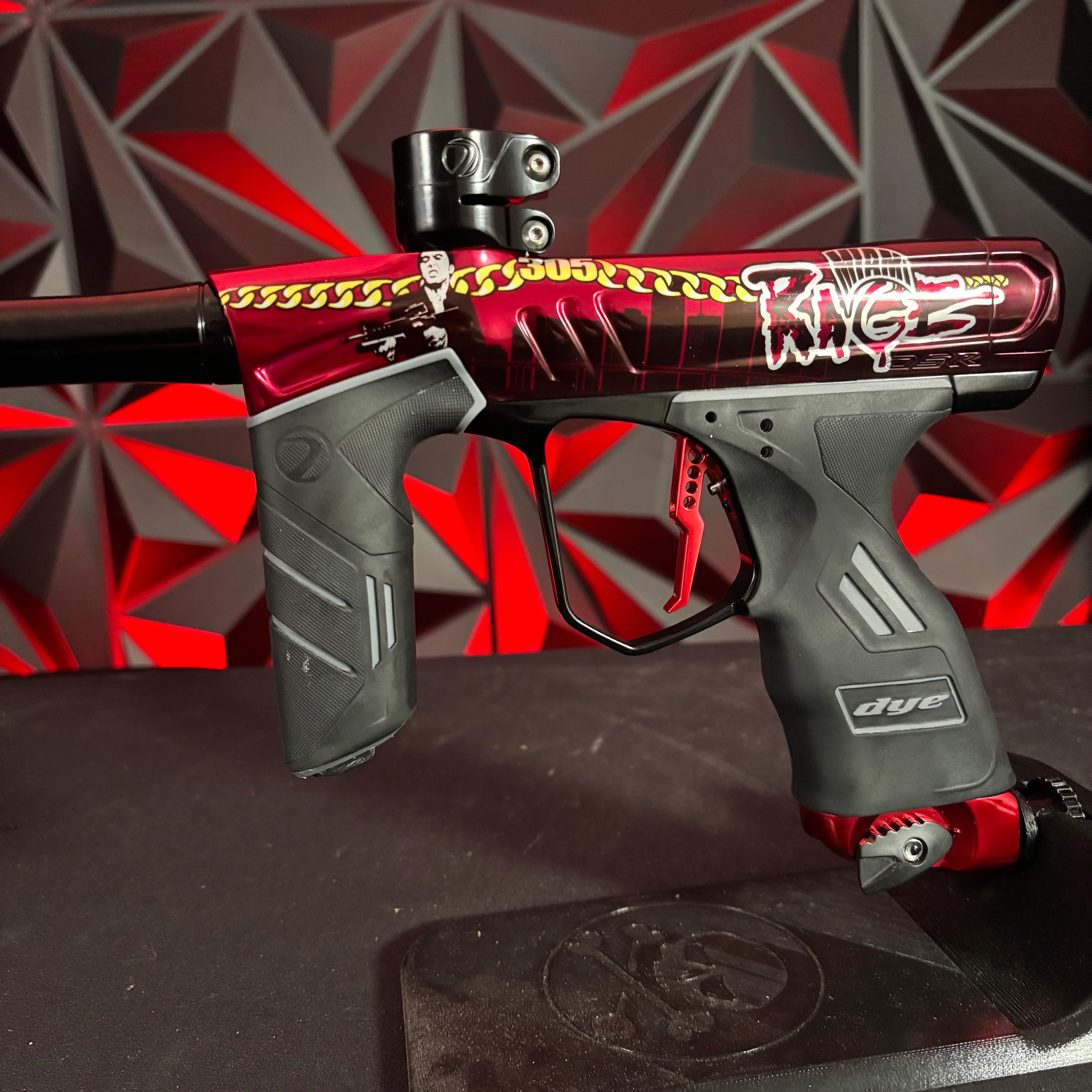 Used Dye DSR+ Paintball Gun - PGA Miami RAGE - Image 5