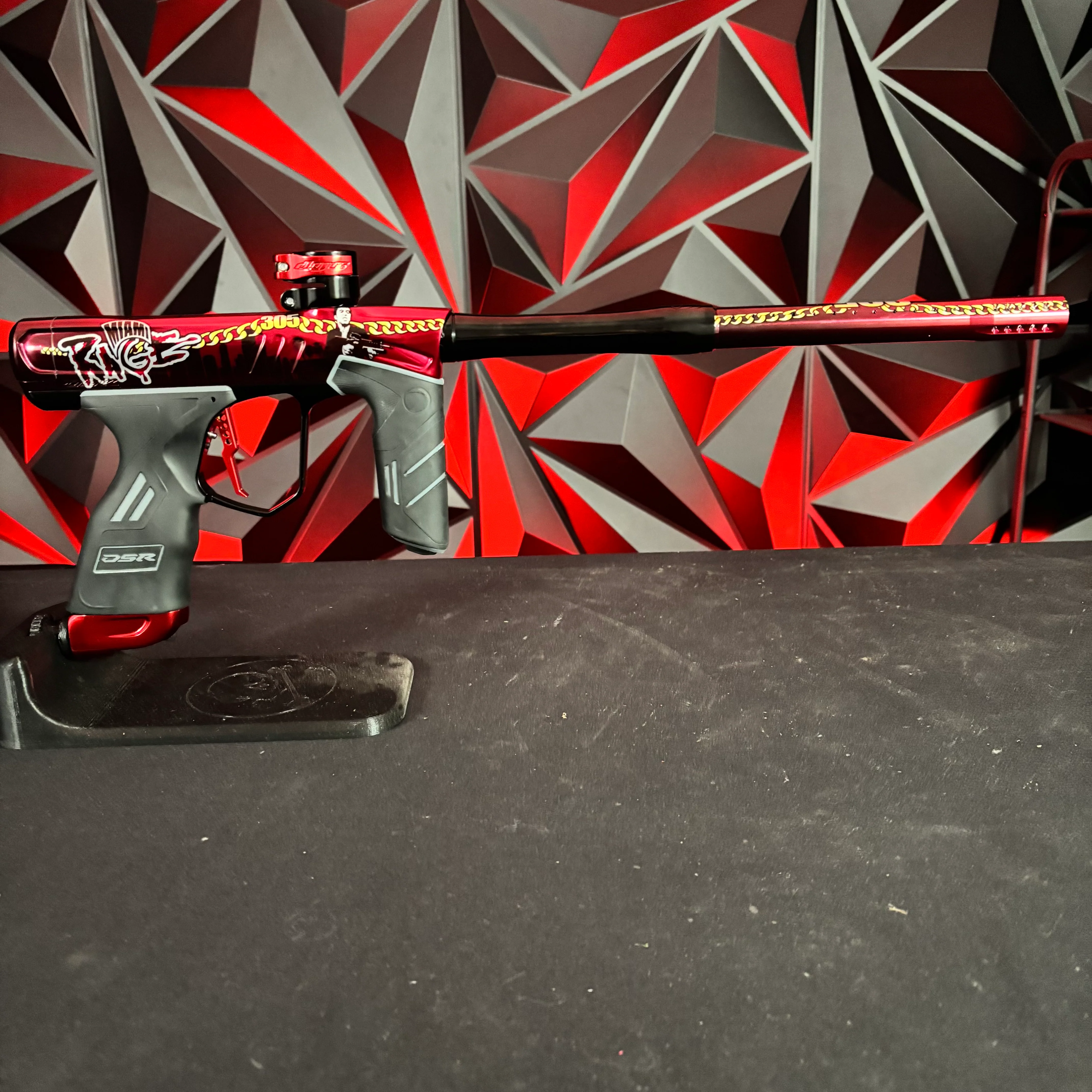 Used Dye DSR+ Paintball Gun - PGA Miami RAGE - Image 6