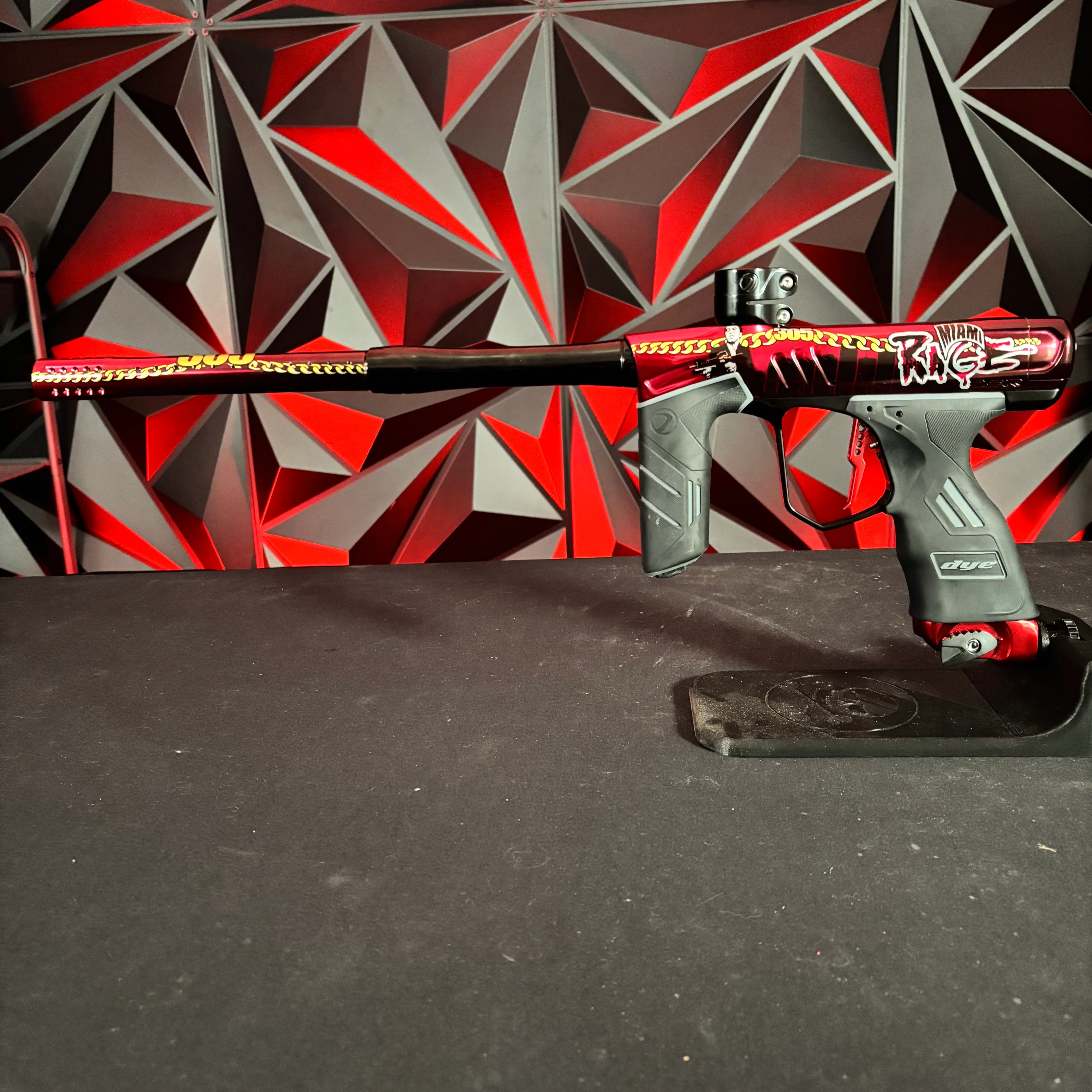 Used Dye DSR+ Paintball Gun - PGA Miami RAGE - Image 7