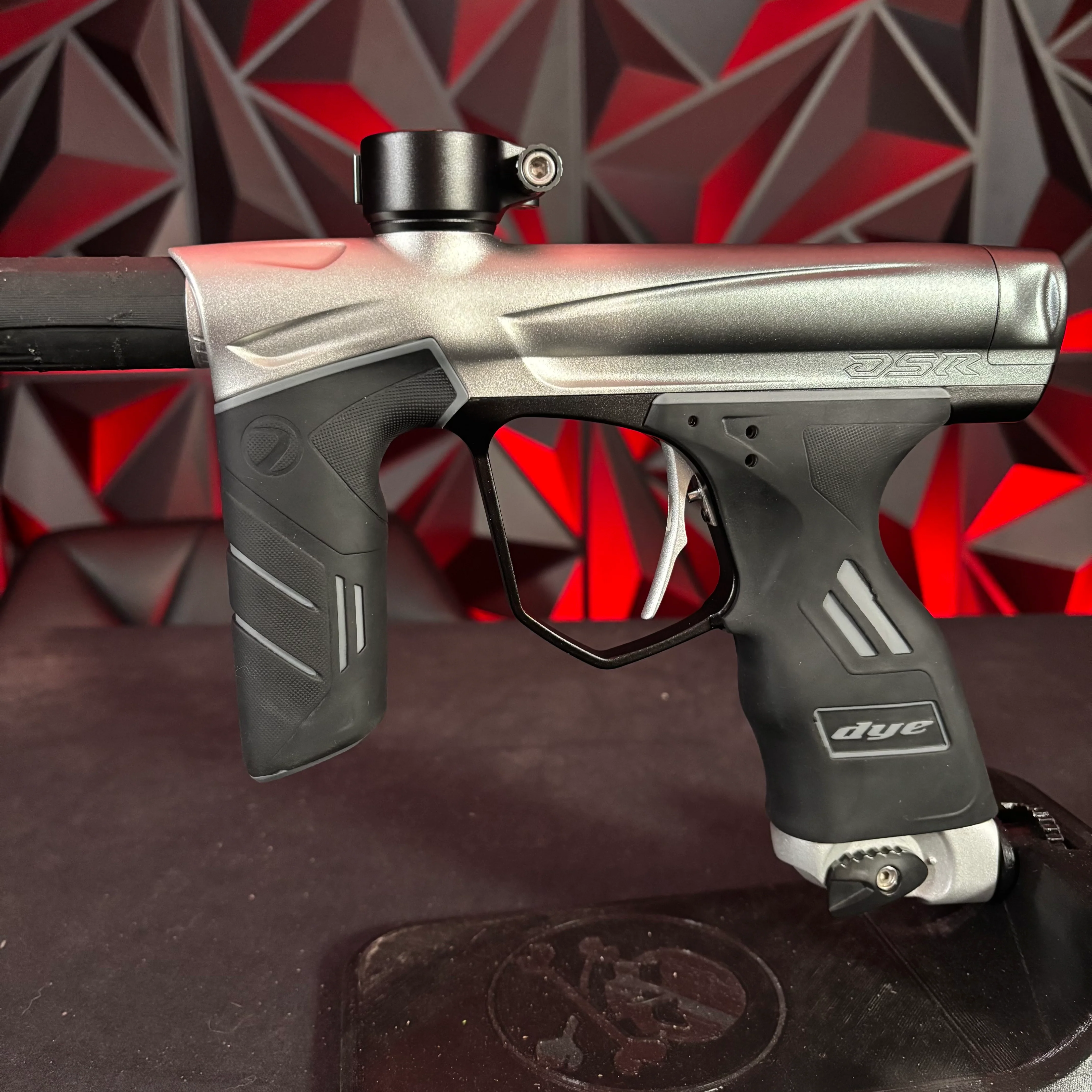 Used Dye DSR Paintball Gun - Pewter to Silver fade - Image 5