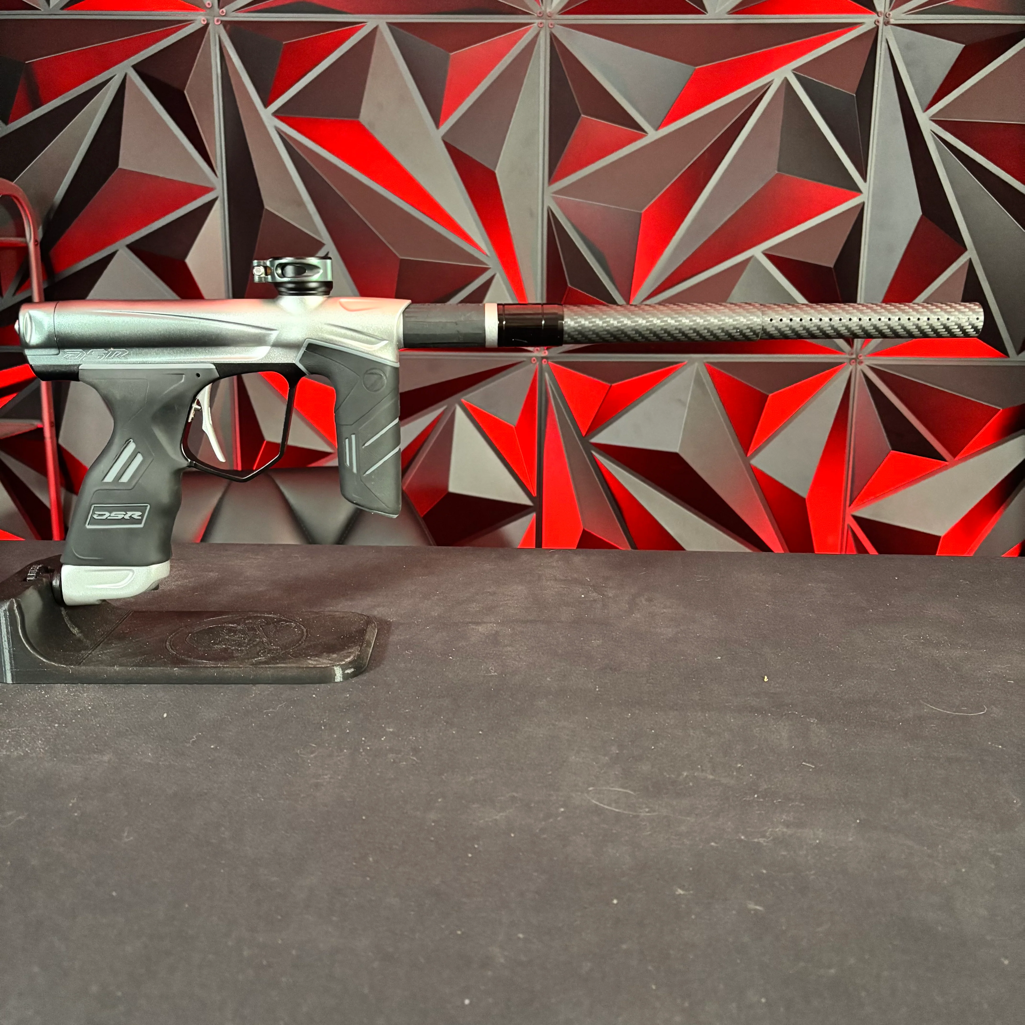 Used Dye DSR Paintball Gun - Pewter to Silver fade - Image 6