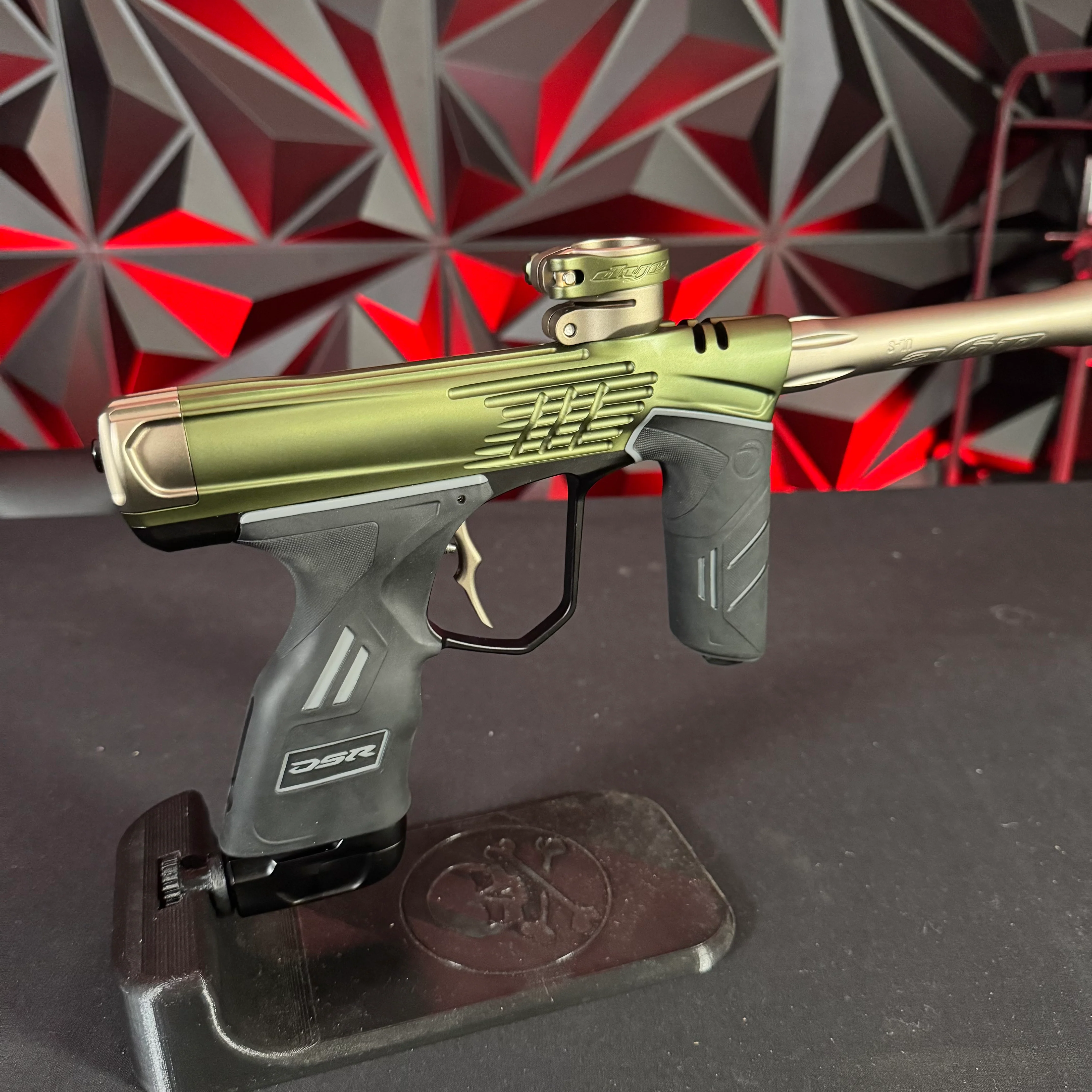 Used Dye DSR+ Paintball Marker - ICON Army w/ SLAP2 ASA - Image 2