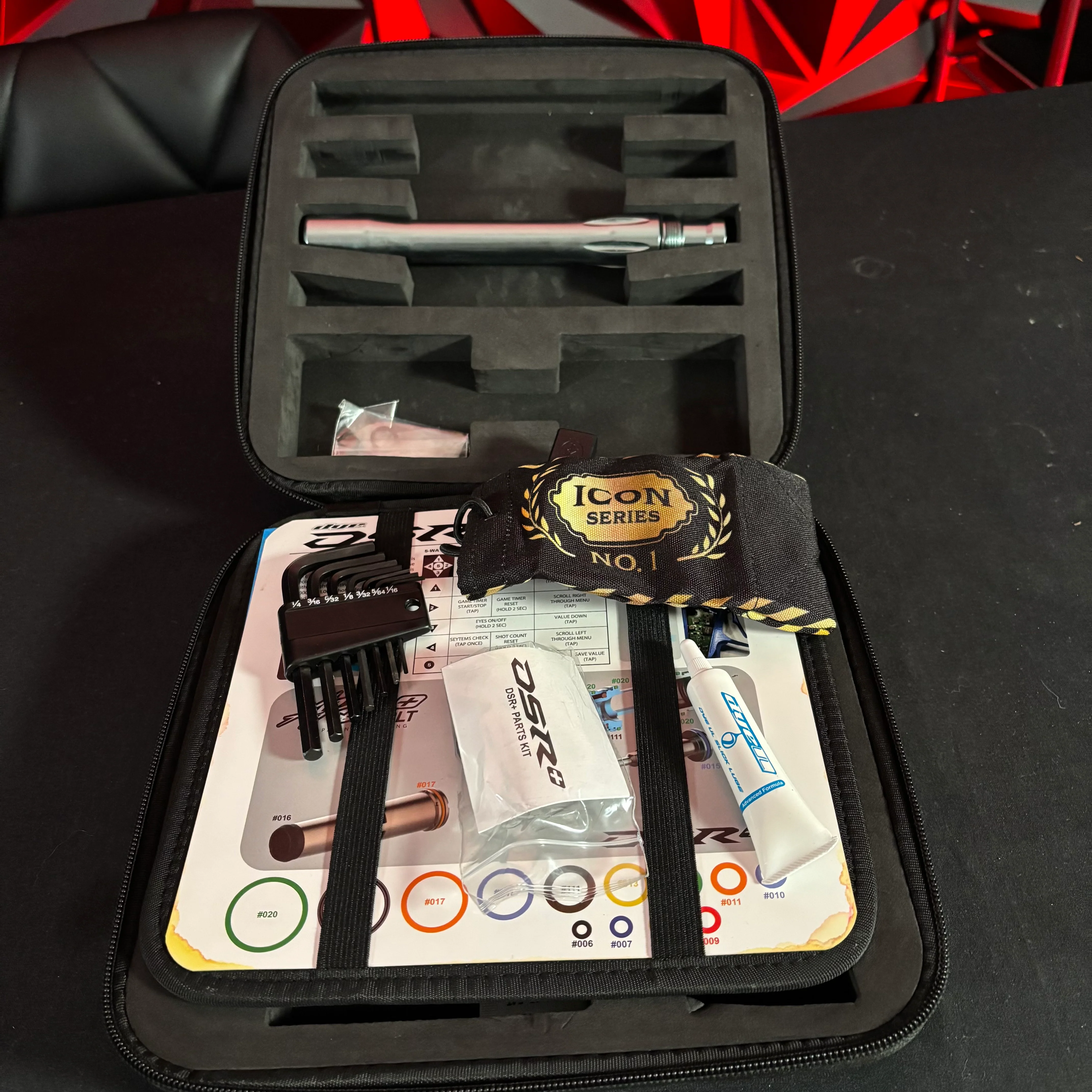 Used Dye DSR+ Paintball Marker - ICON Shattered - Image 10