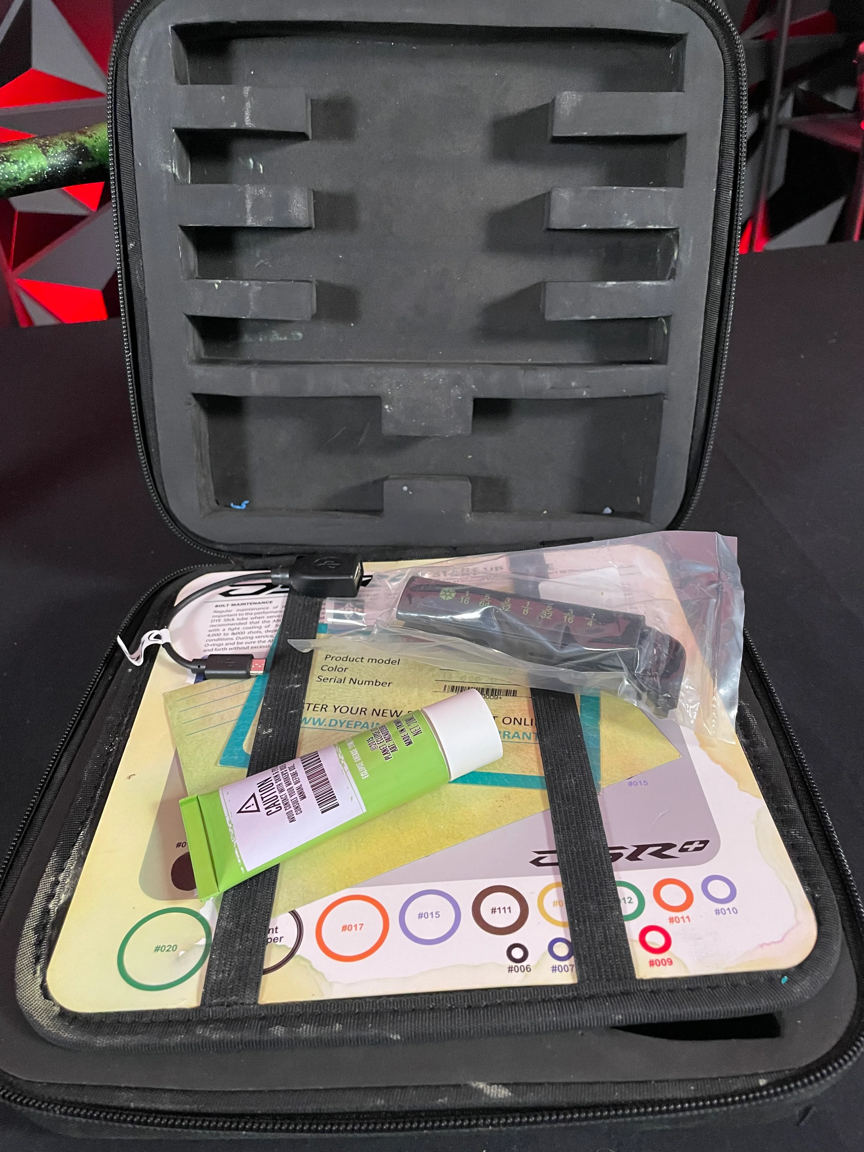 Used Dye DSR+ Paintball Marker - LE LVL Up w/IM Pro Kit - Image 8