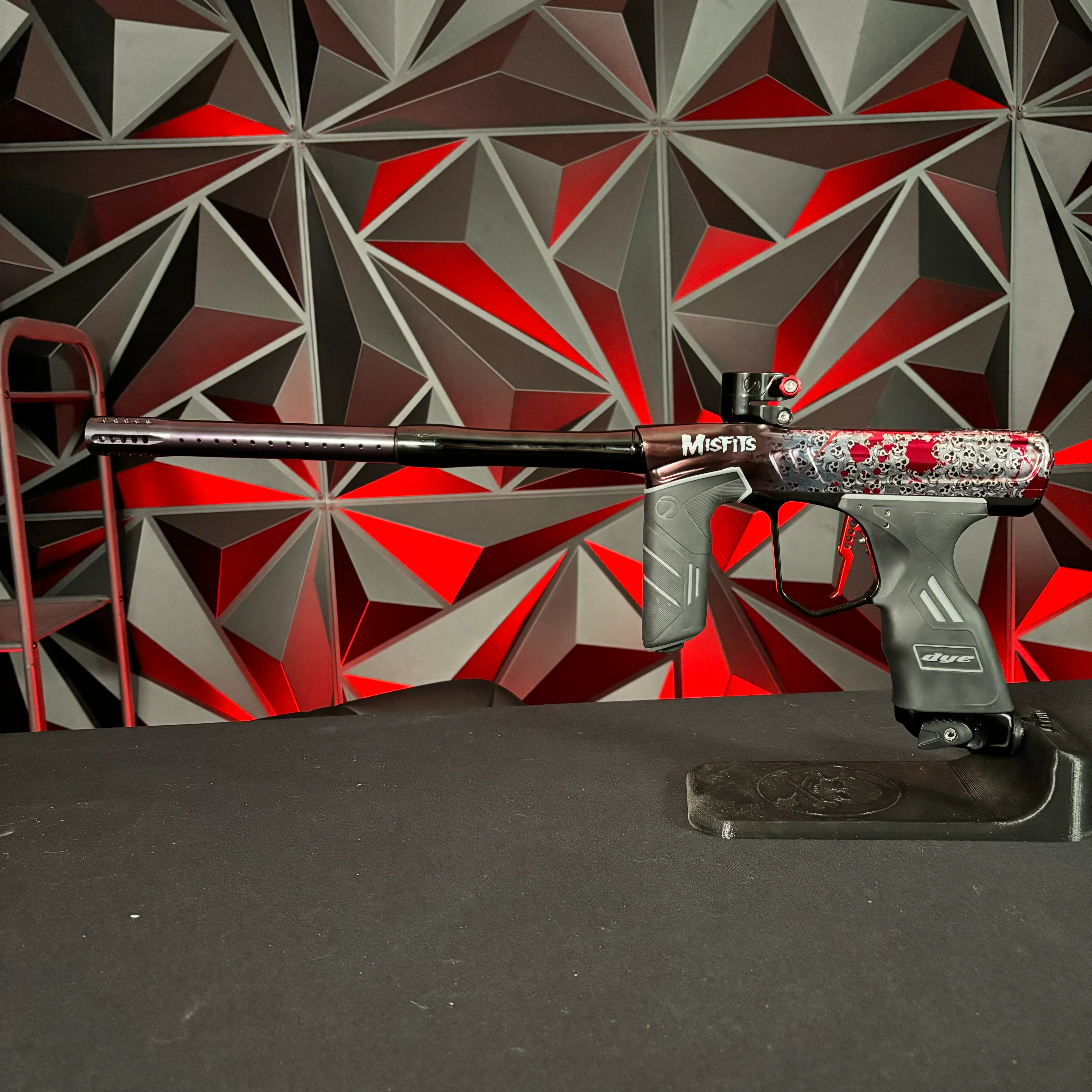 Used Dye DSR+ Paintball Marker - PGA Misfits Heavy Metal - Image 7
