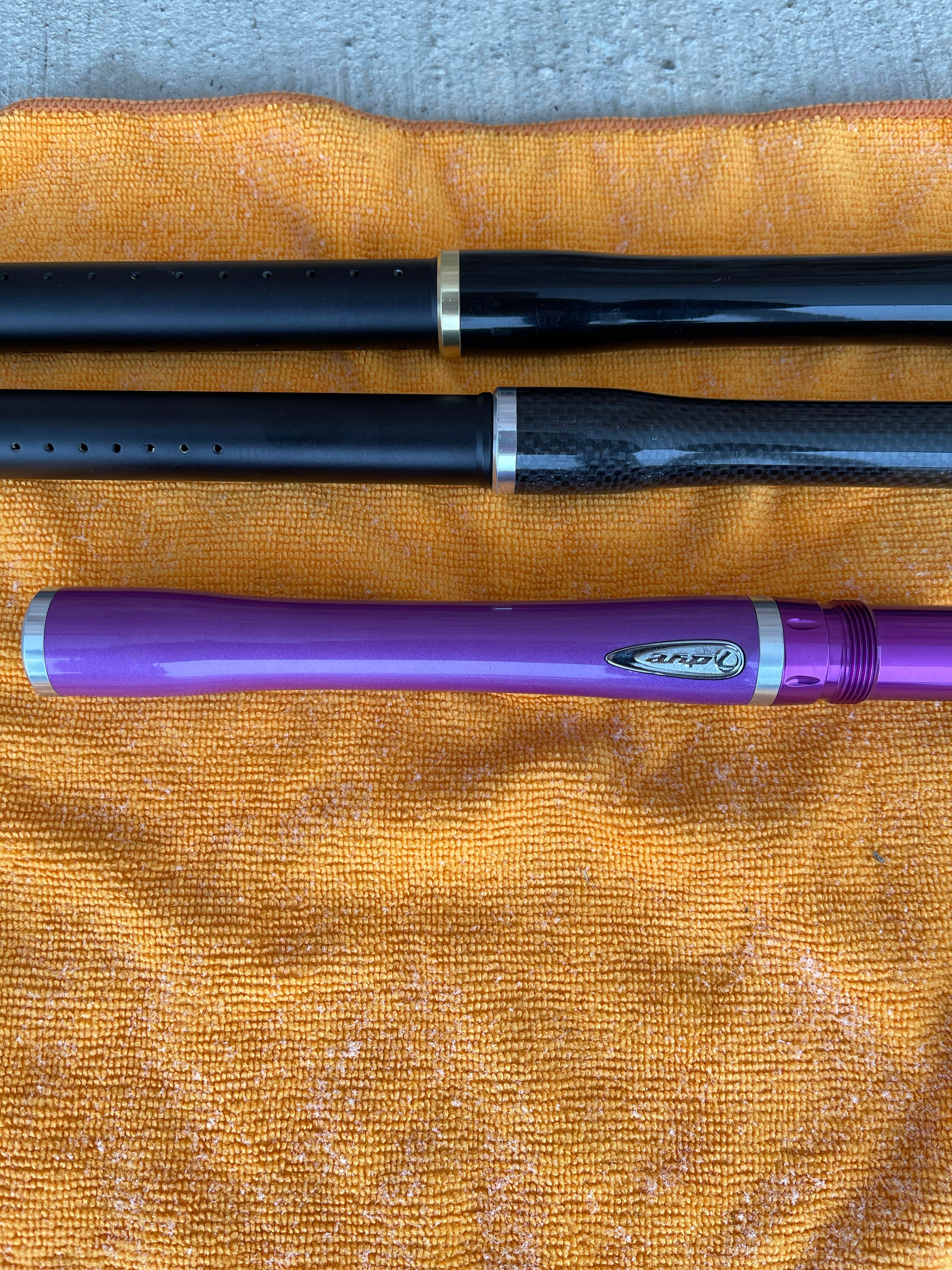 Used Dye Glass Fiber Paintball Barrel Set - AC Thread - Image 4