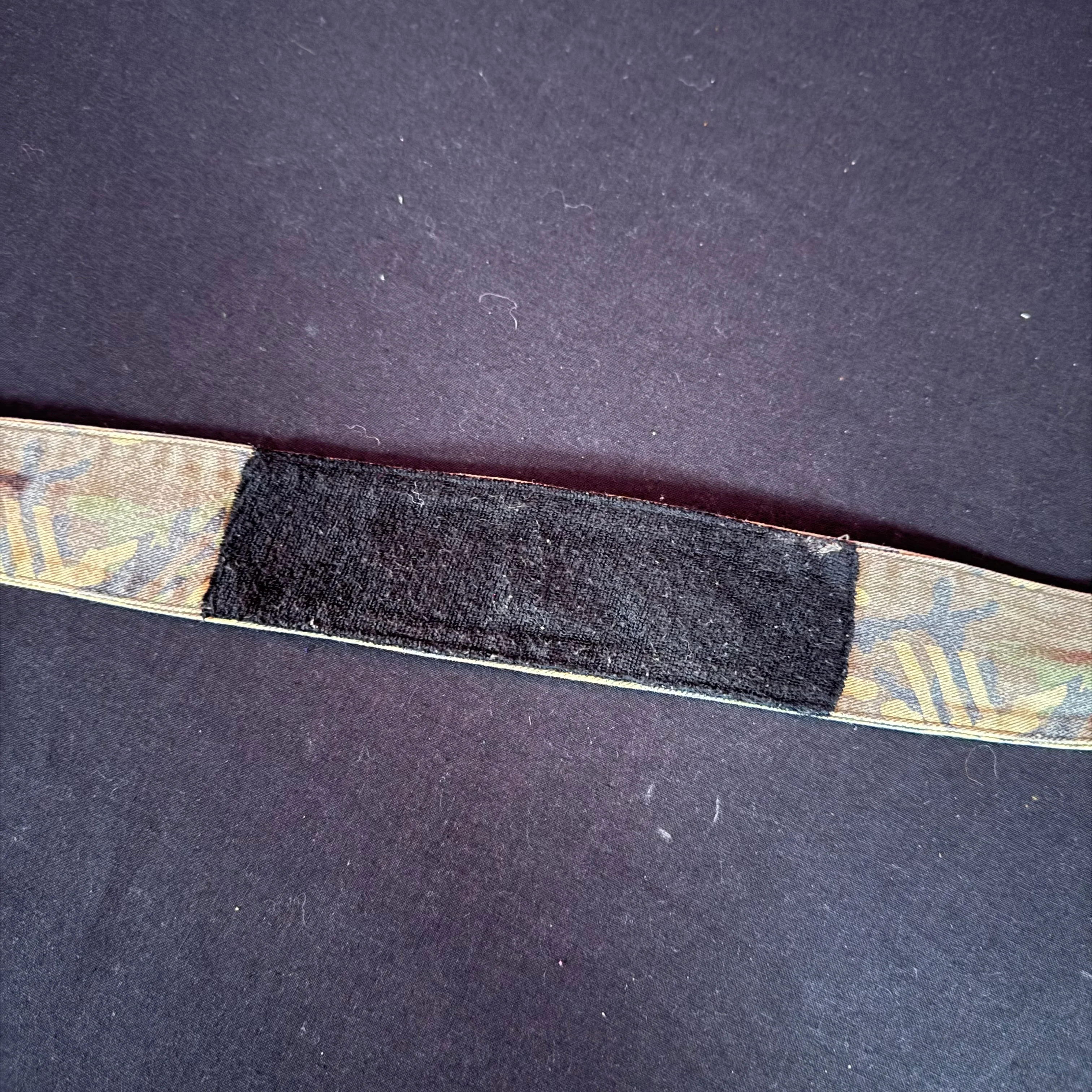 Used Dye Headband - Camo w/Black Lettering - Image 2