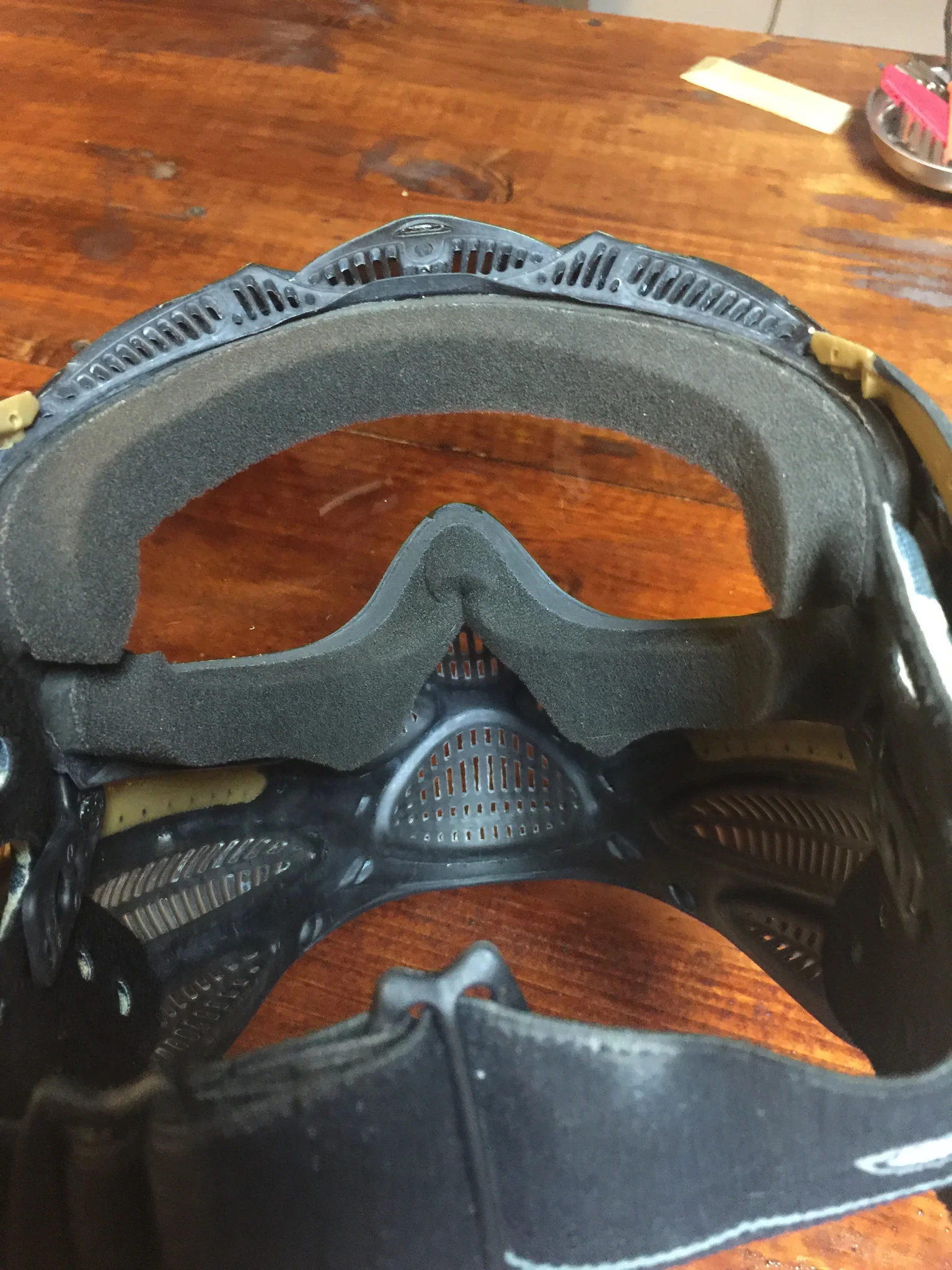 USED Dye I3 Mask Gold with leopard ears - Image 2
