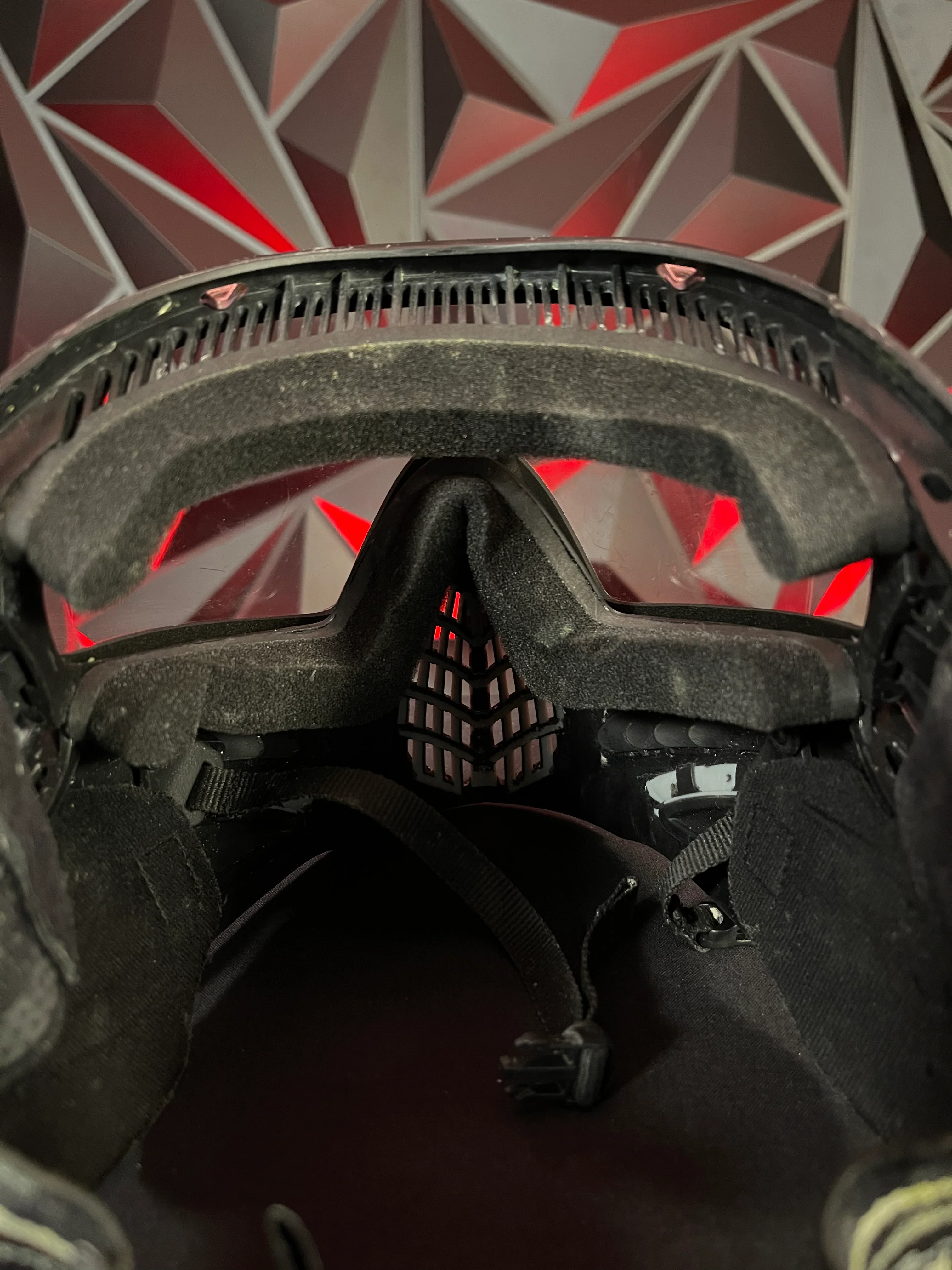 Used Dye I4 Paintball Goggle - Black w/ Clear Lens - Image 6