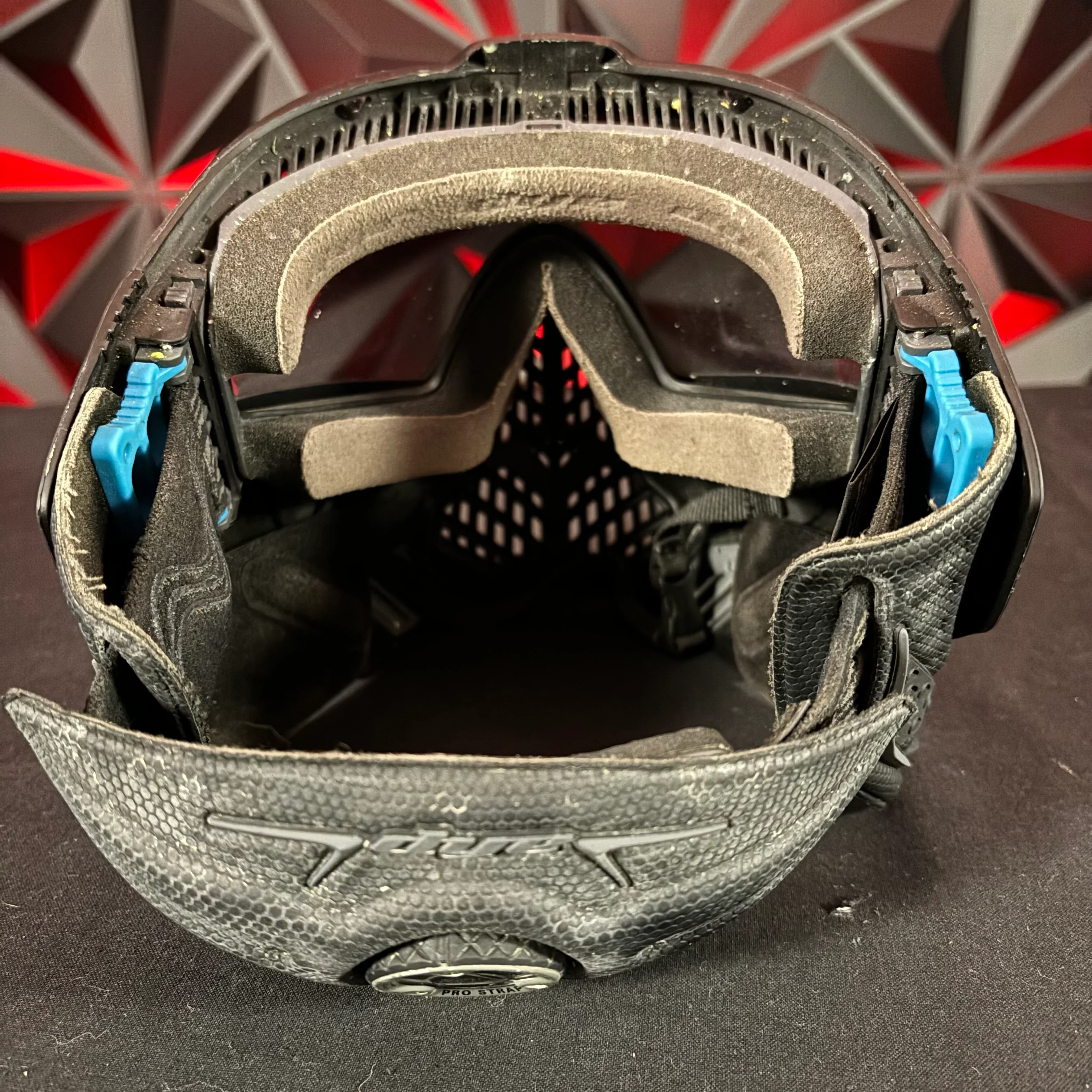 Used Dye i5 Paintball Mask - Black w/Mirrored Lens (Installed) - Image 5