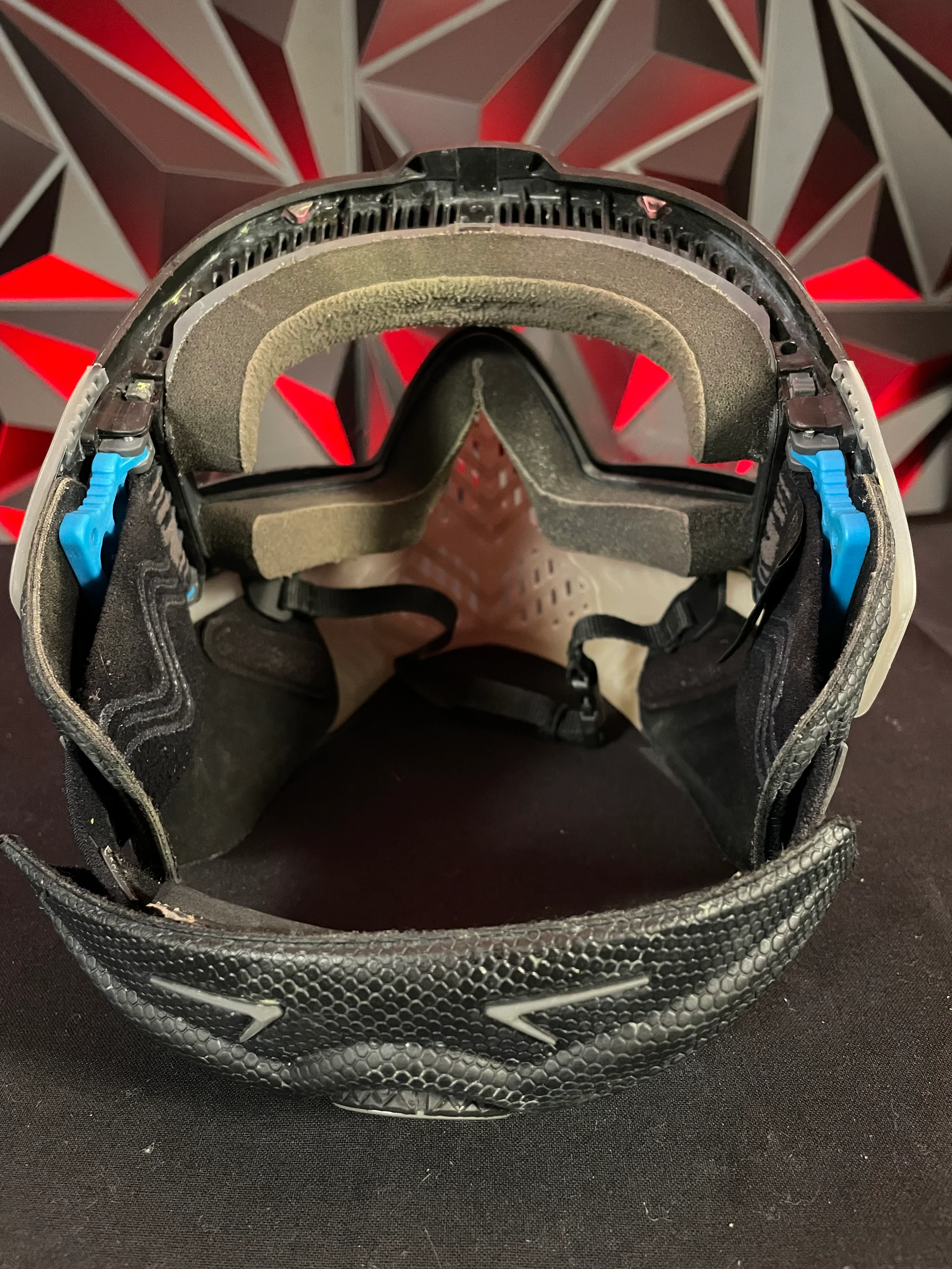Used Dye i5 Paintball Mask - Black/Clear w/Clear & Yellow Lens - Image 6