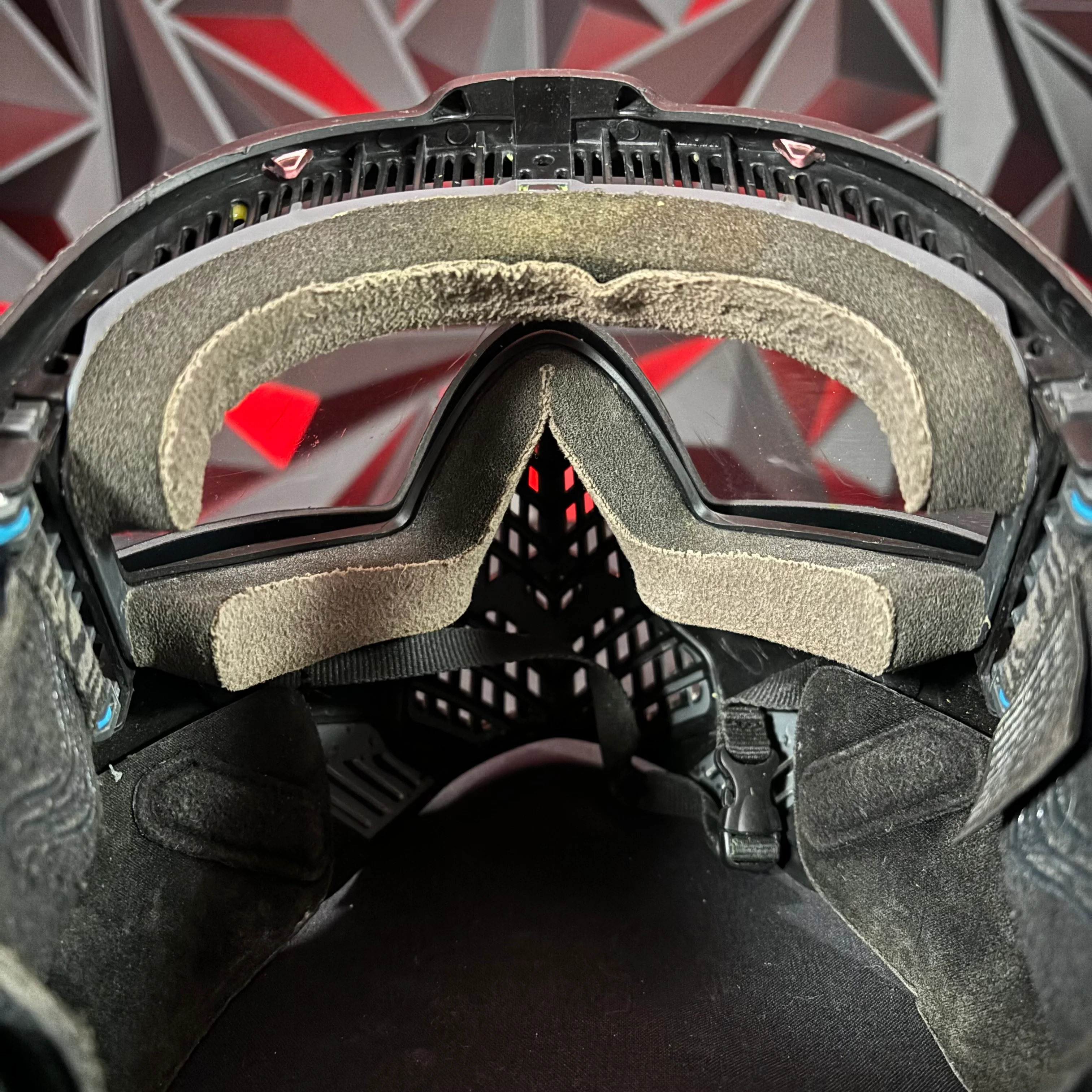 Used Dye i5 Paintball Mask - Black w/Clear Lens (Installed) - Image 4