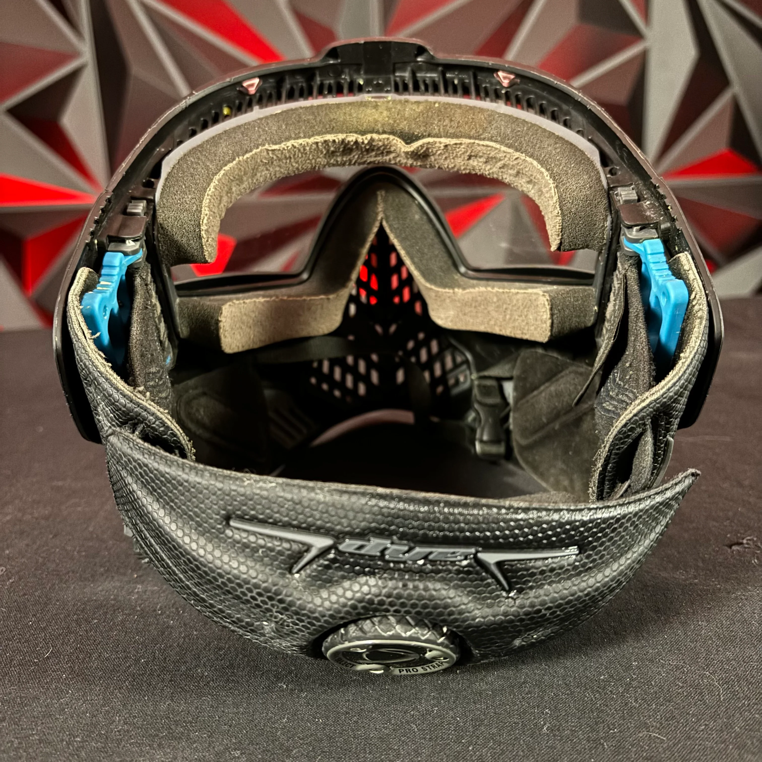 Used Dye i5 Paintball Mask - Black w/Clear Lens (Installed) - Image 5