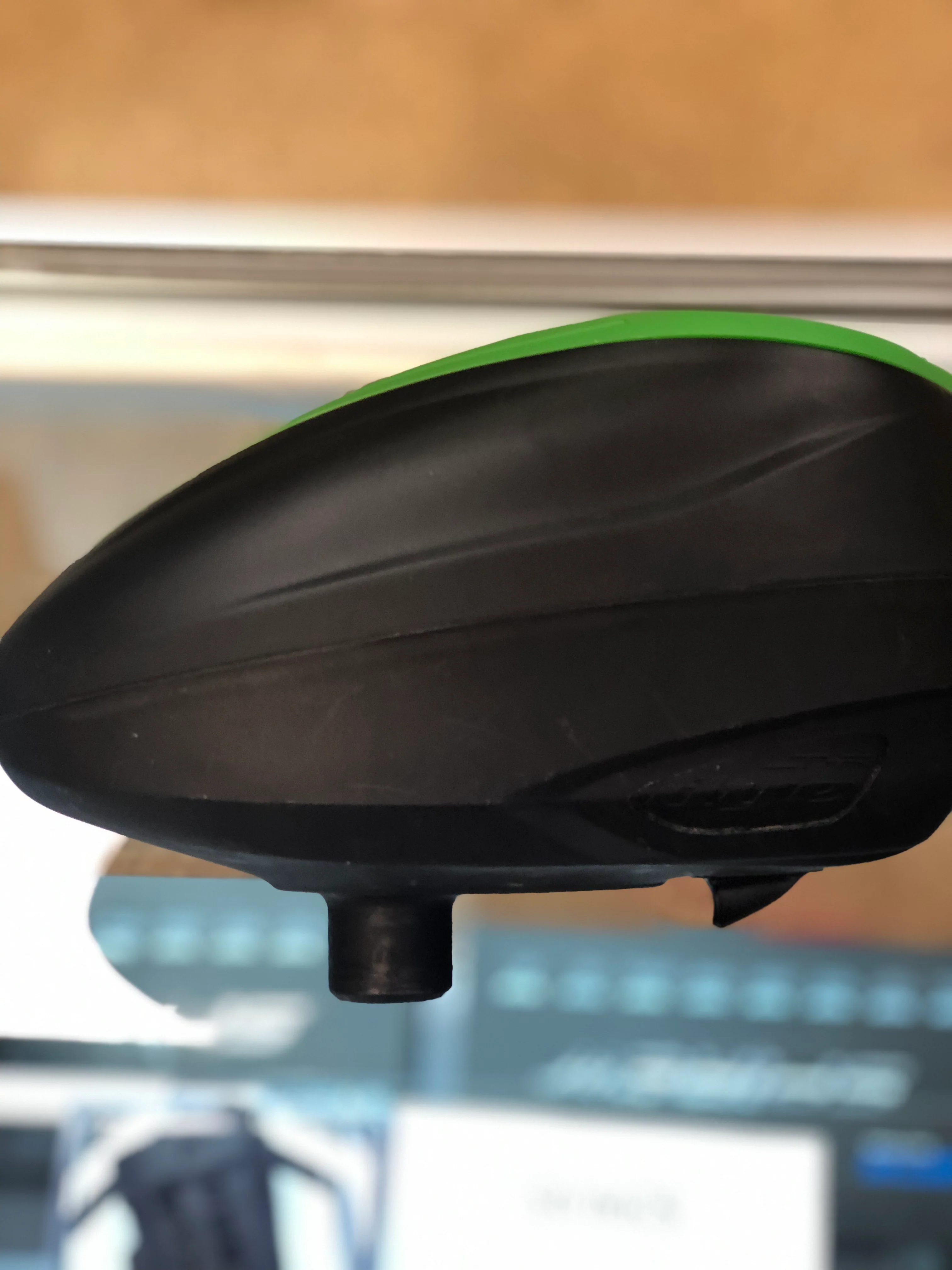 Used Dye LT-R Loader- Black with Lime Exalt Speed Feed