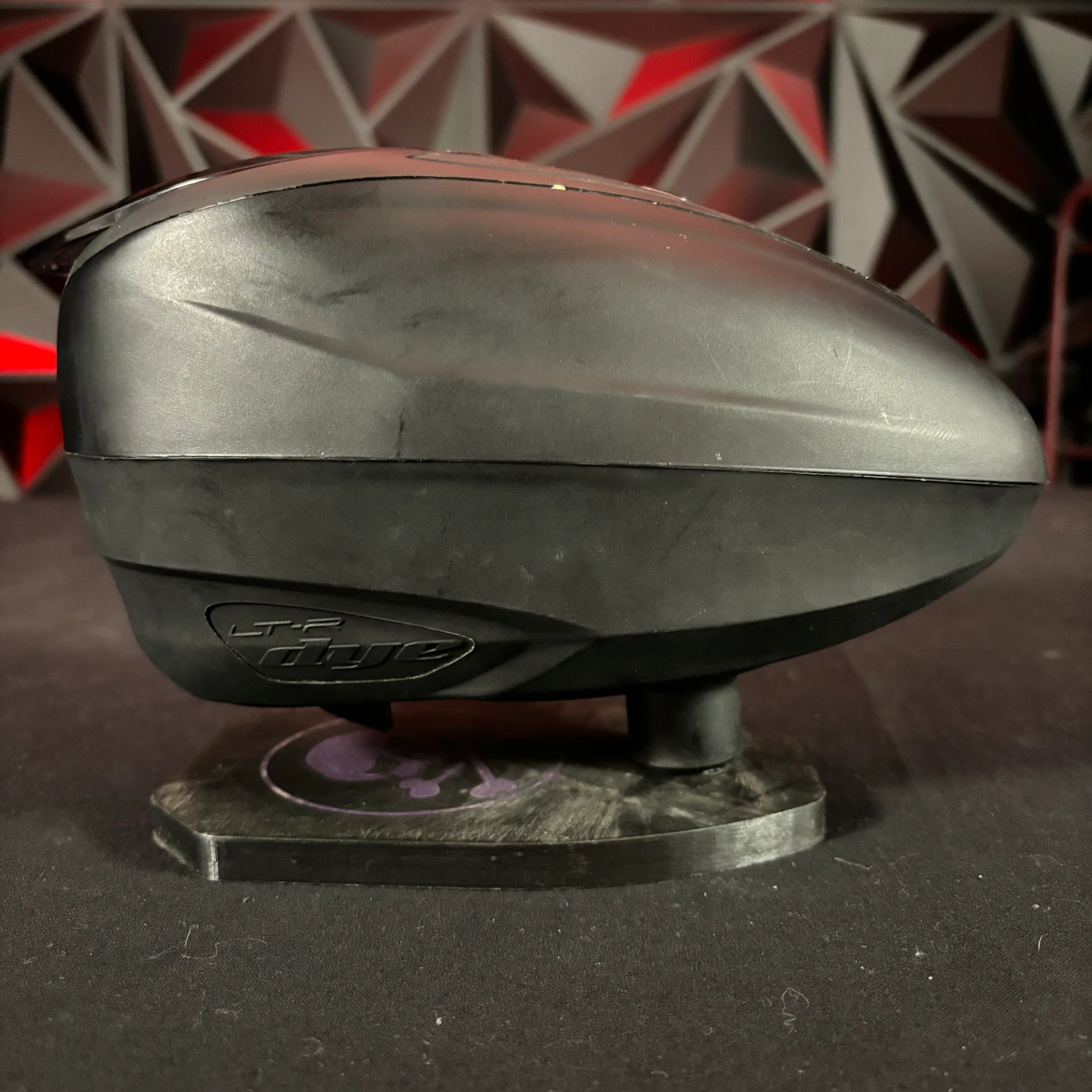 Used Dye LTR Paintball Loader - Black w/ Rain Lid
