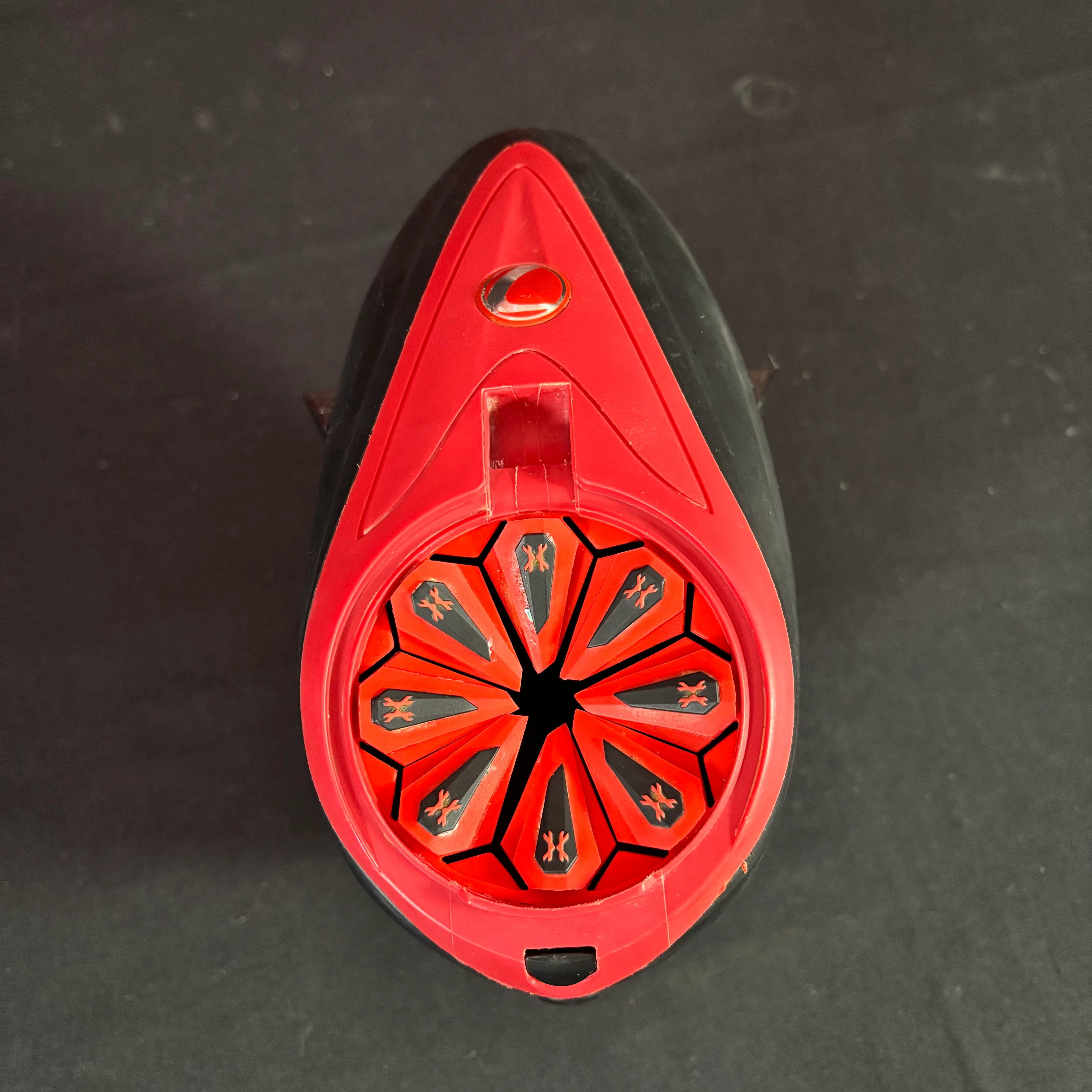 Used Dye LTR Paintball Loader - Red w/ HK Army Quickfeed - Image 4