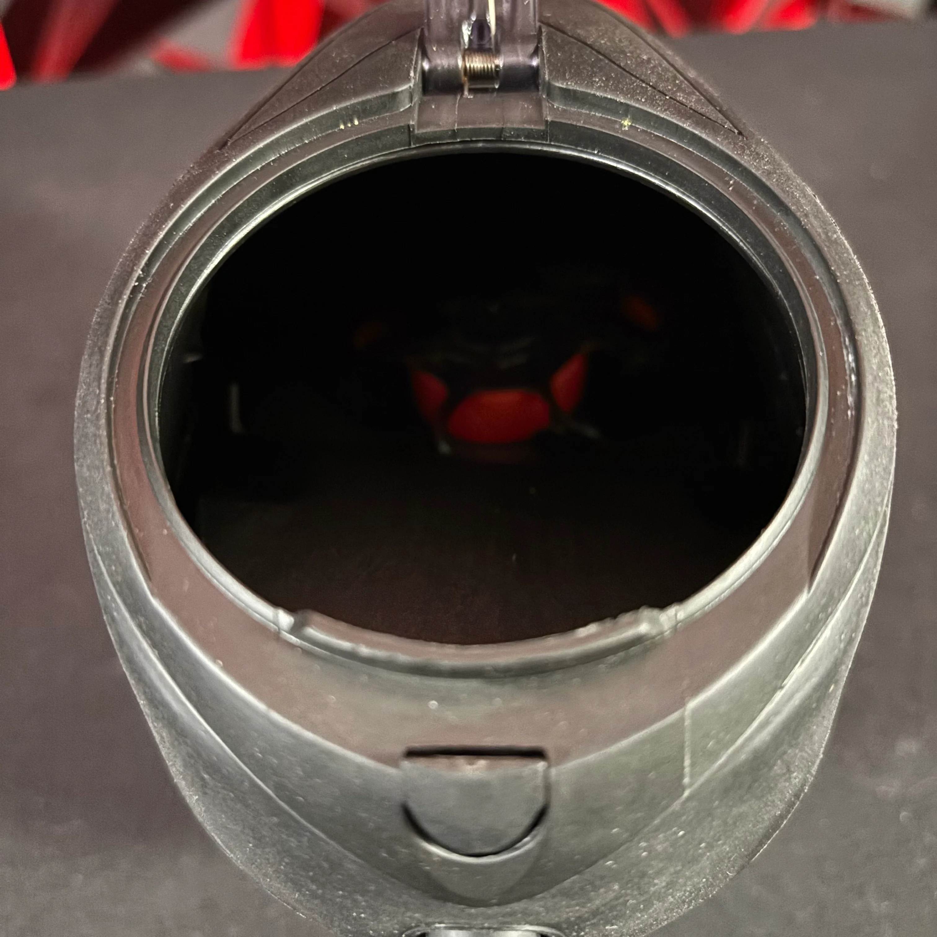 Used Dye LTR Paintball Loader - Black w/ Rainlid - Image 4