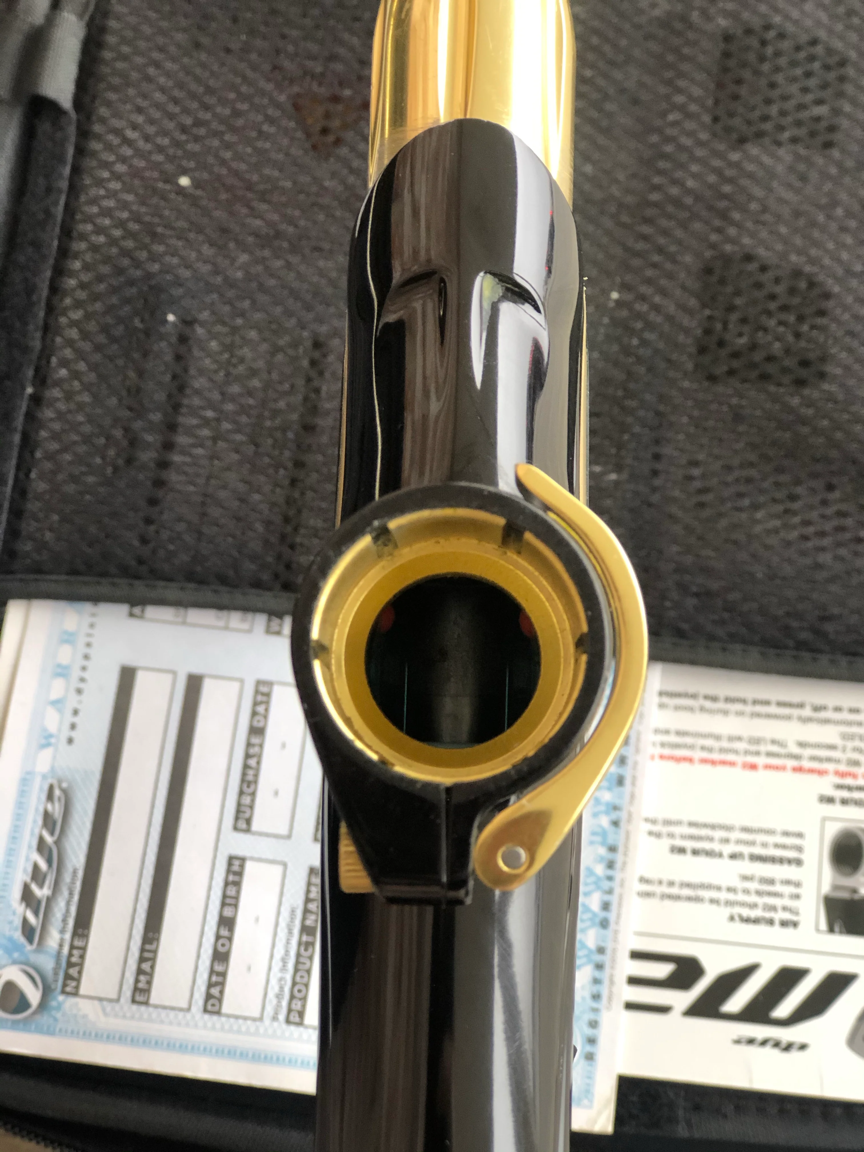 Used Dye M2 Black/Polished Gold - Image 9