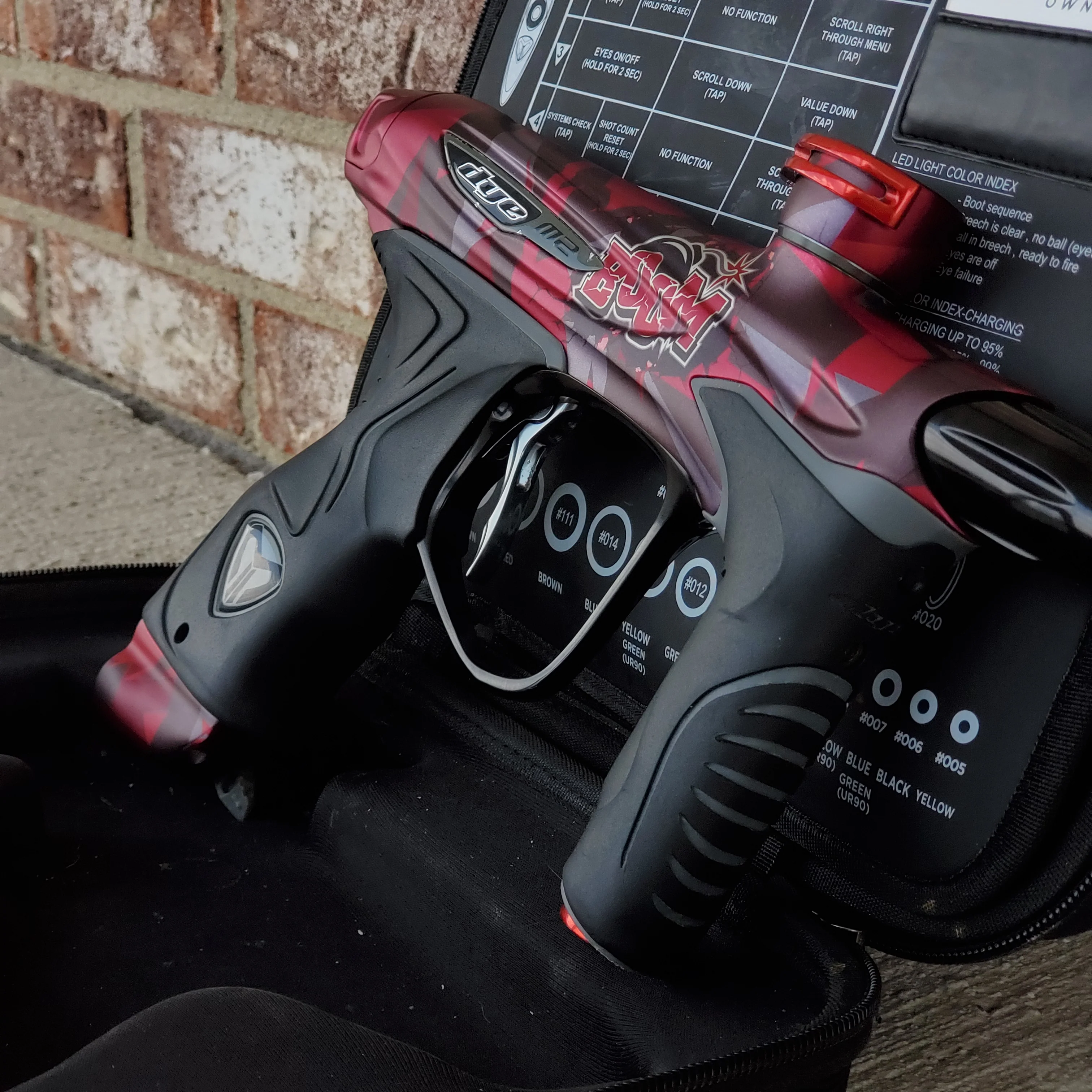 Used Dye M2 MOSAir Paintball Gun - Boom - Image 2