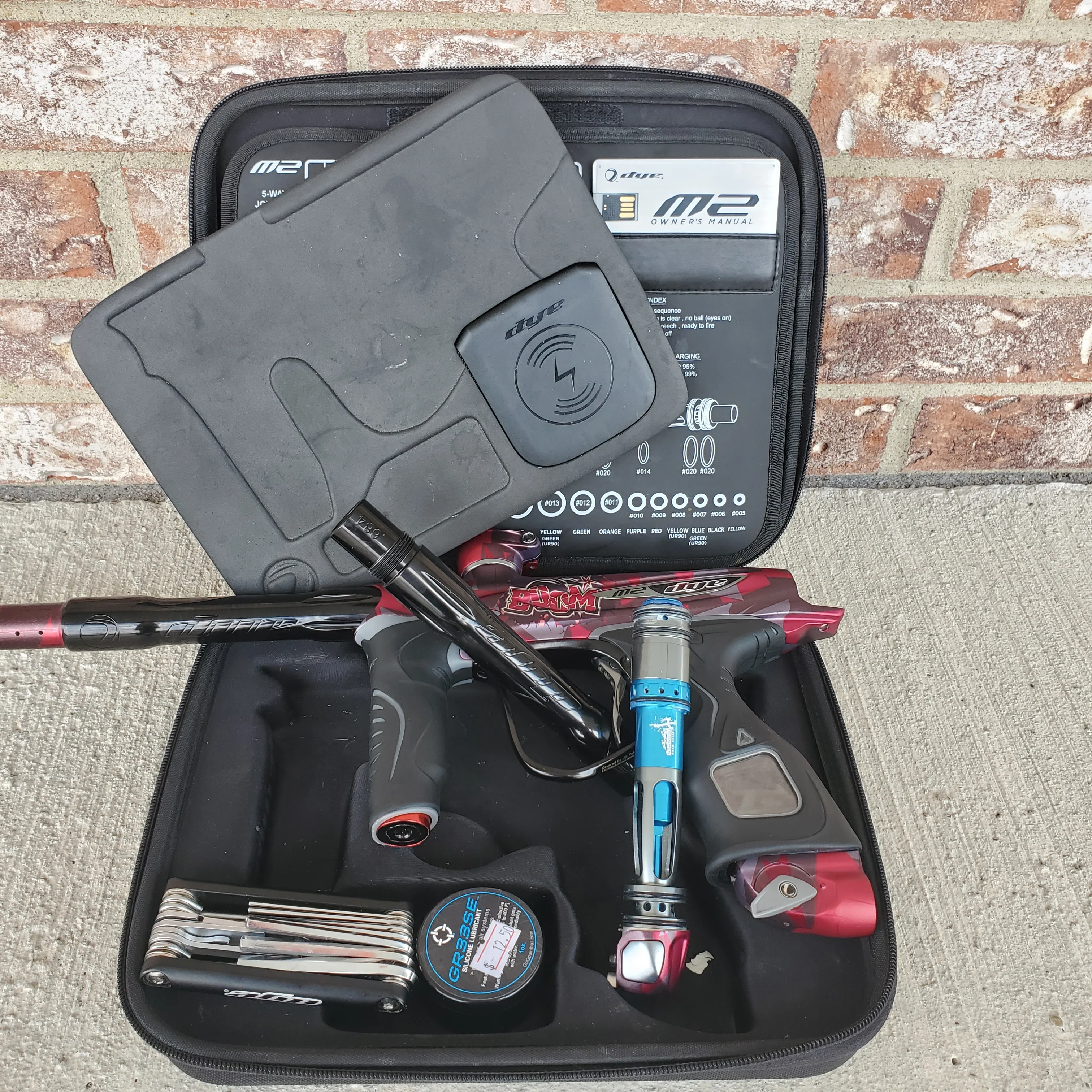 Used Dye M2 MOSAir Paintball Gun - Boom - Image 5