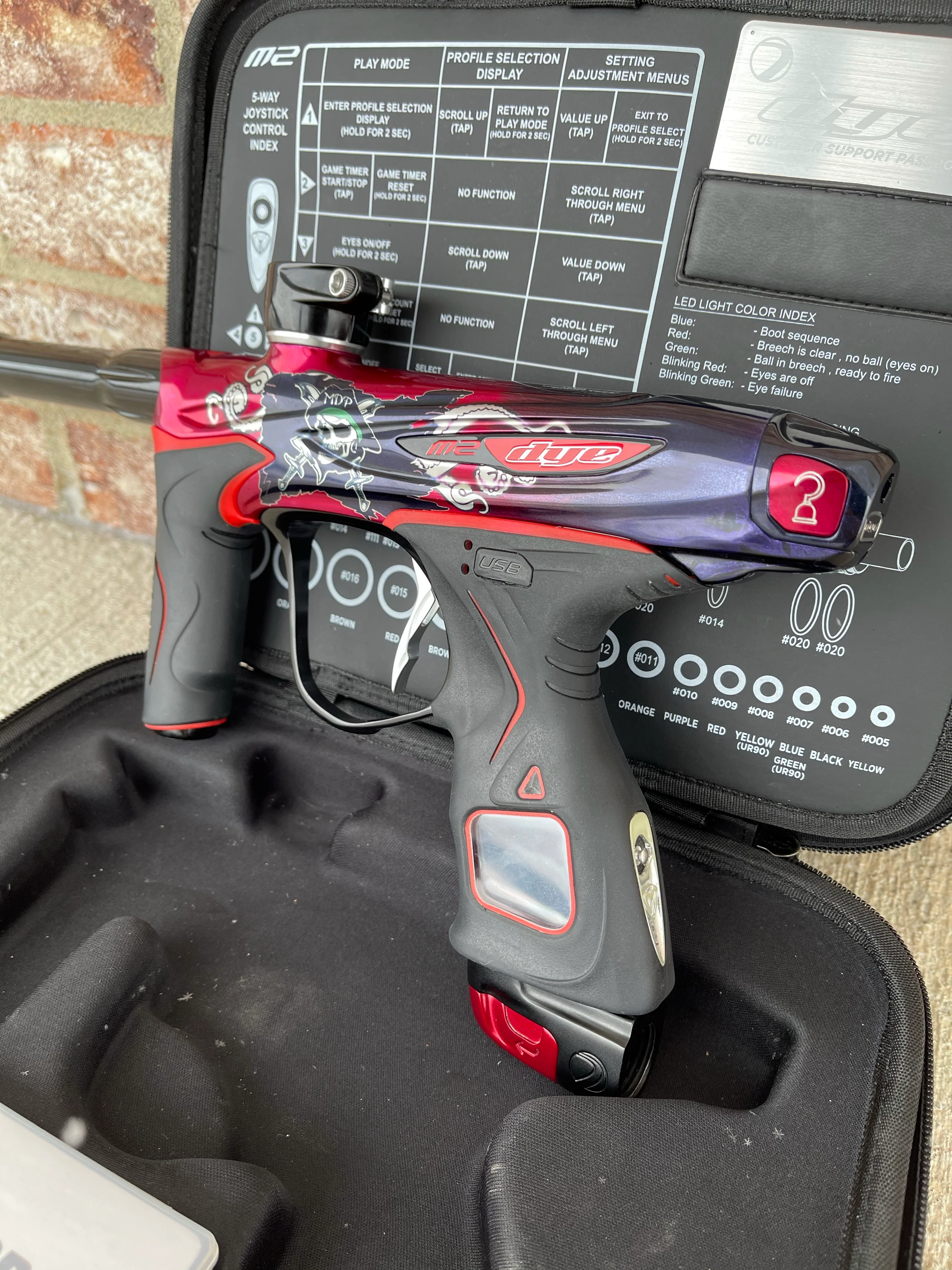 Used Dye M2 Paintball Gun - Modern Day Pirates - Image 2