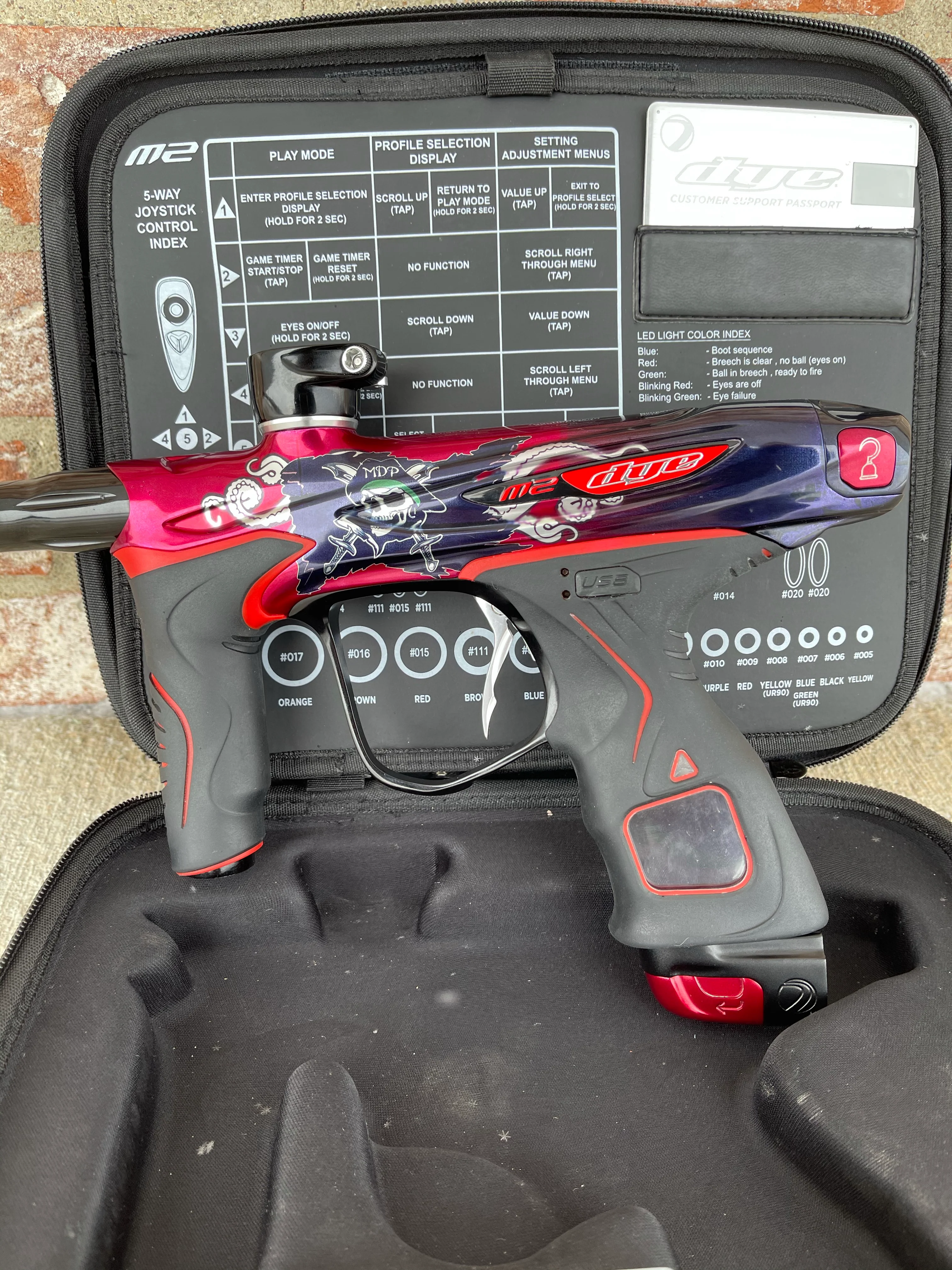 Used Dye M2 Paintball Gun - Modern Day Pirates - Image 3