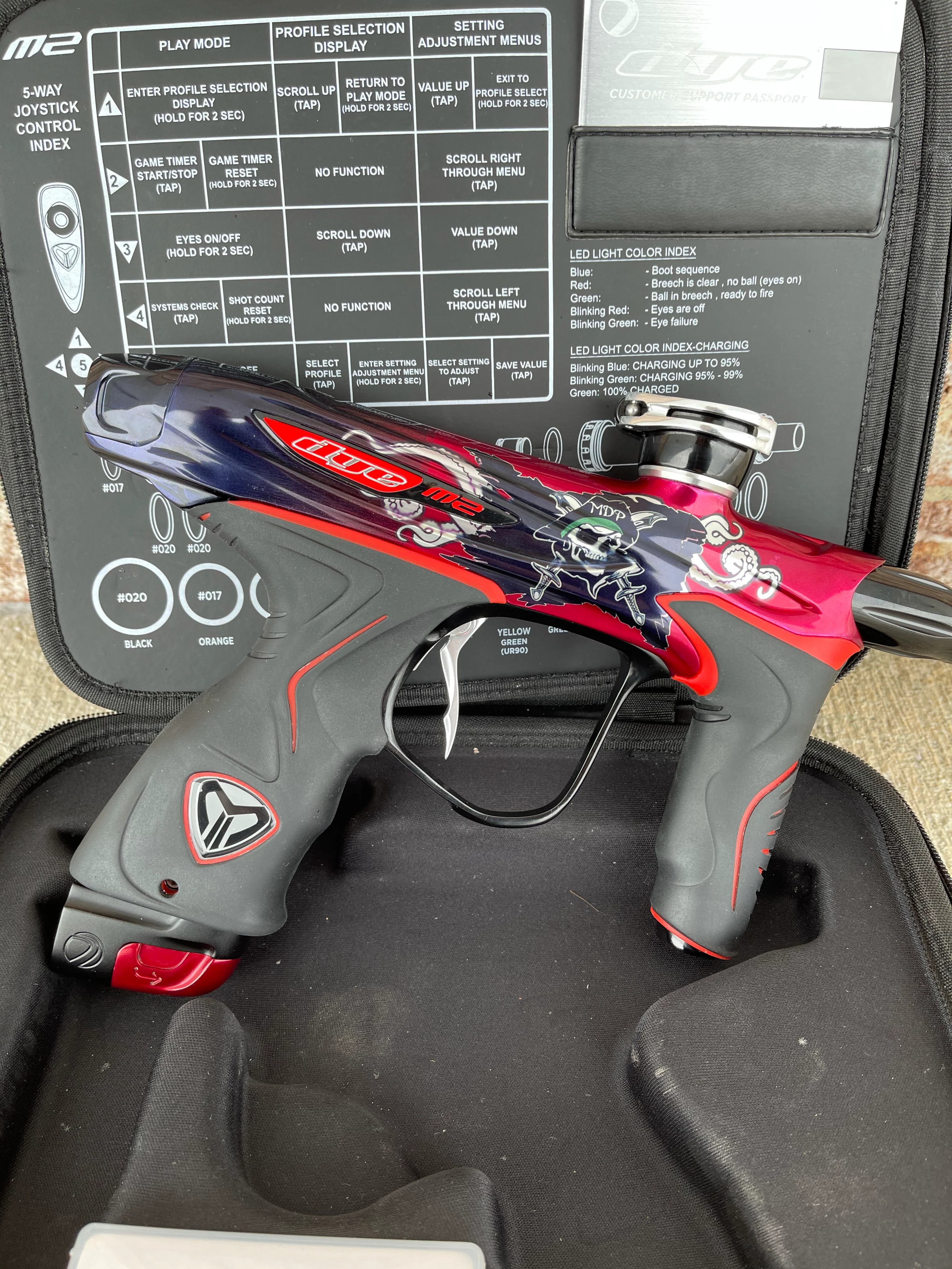 Used Dye M2 Paintball Gun - Modern Day Pirates - Image 4