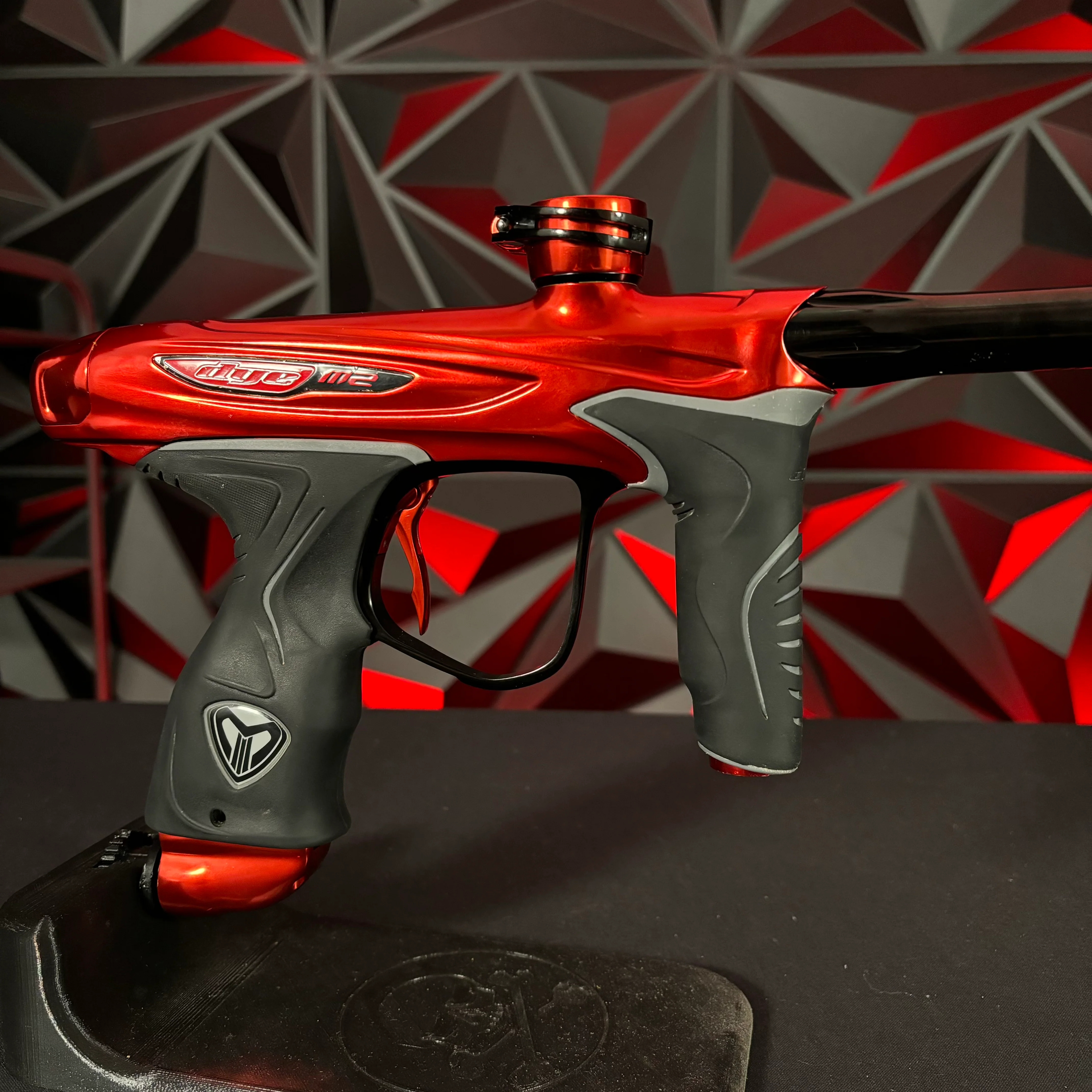 Used Dye M2 Paintball Gun -  Polished Red - Image 4