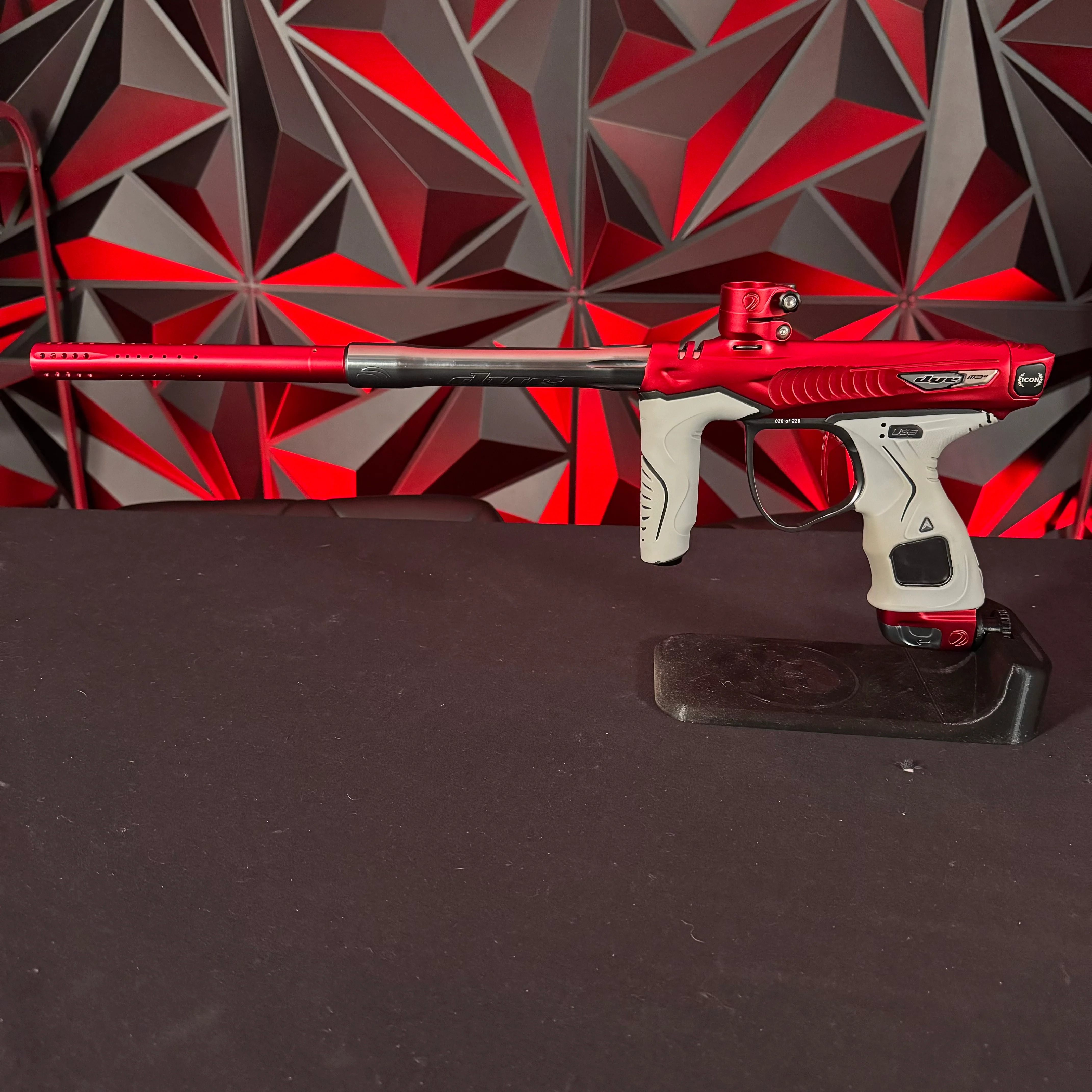 Used Dye M3+ ICON Paintball Gun - Dust Claret - Image 7