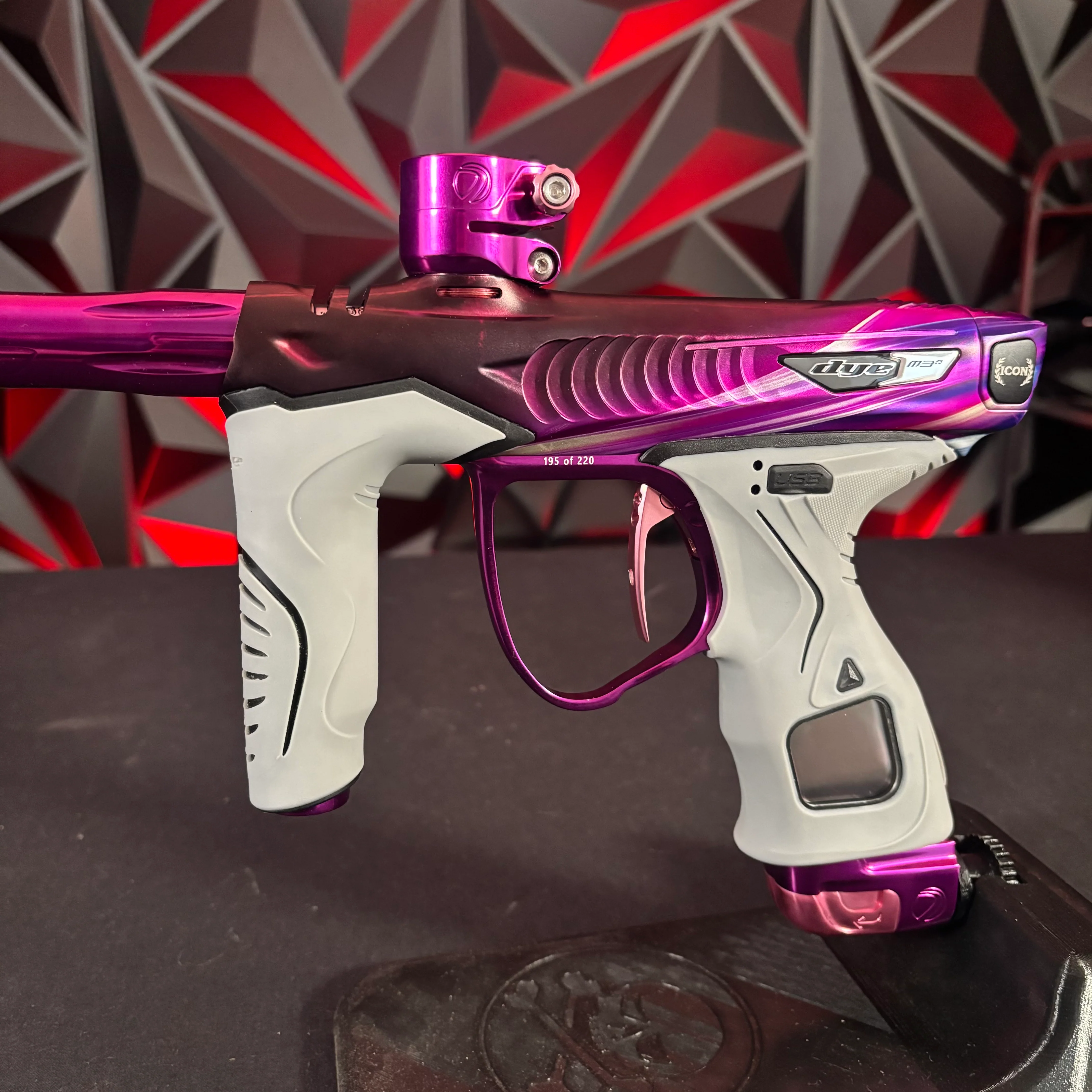 Used Dye M3+ ICON Paintball Gun - PGA Prism 2 (195 out of 220) - Image 5