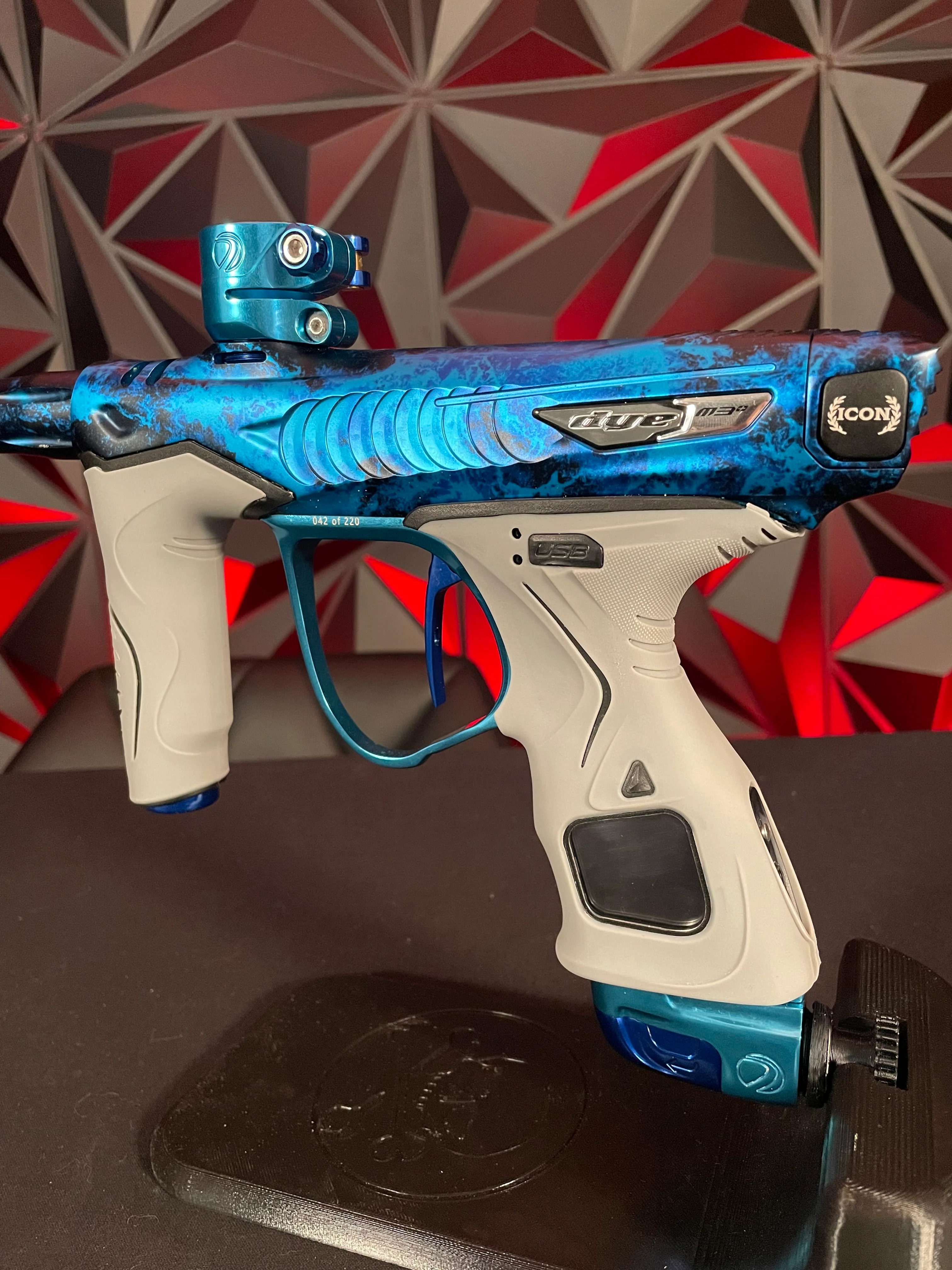 Used Dye M3+ ICON Paintball Gun - PGA Tidal - Image 2