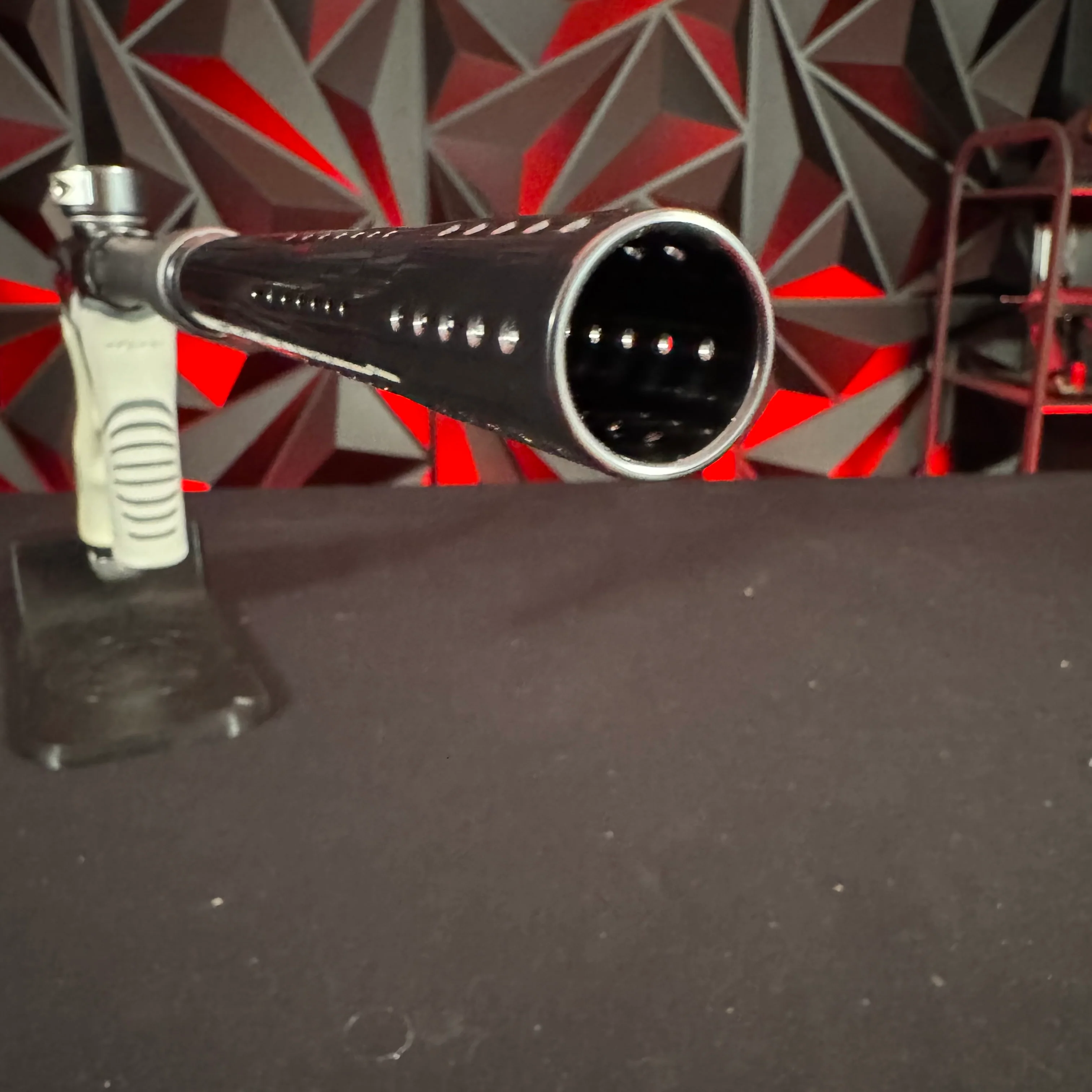 Used Dye M3+ Paintball Gun - Battleship 2.0 w/MOSAir Board and Grey Grips - Image 10