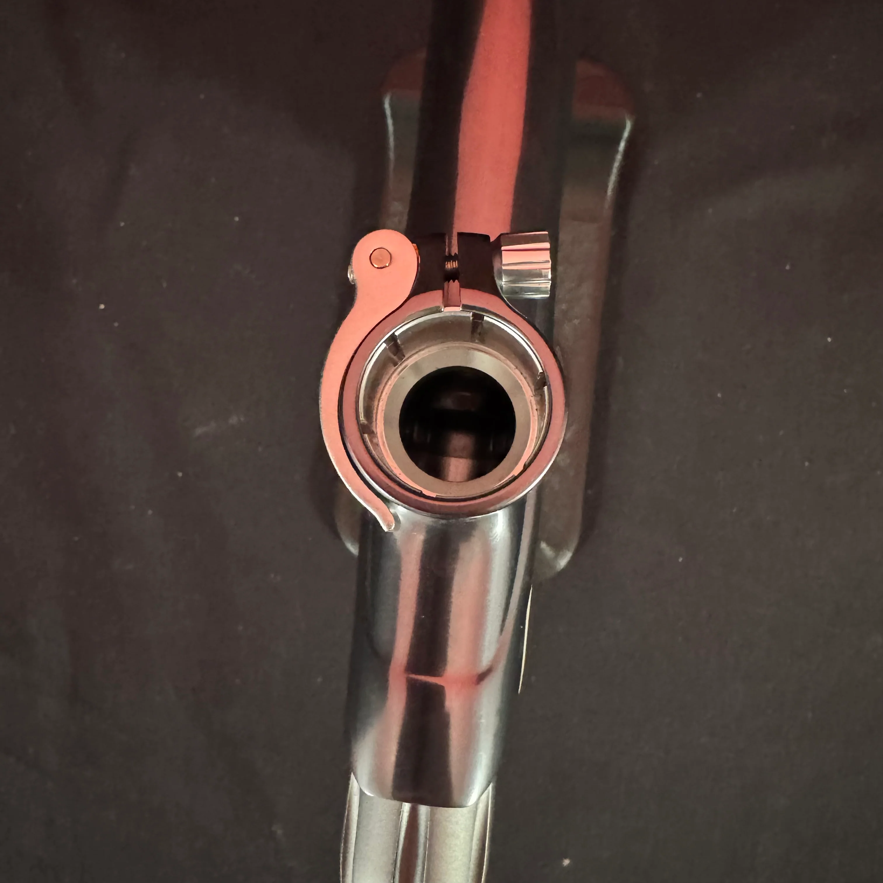 Used Dye M3+ Paintball Gun - Battleship 2.0 w/MOSAir Board and Grey Grips - Image 9