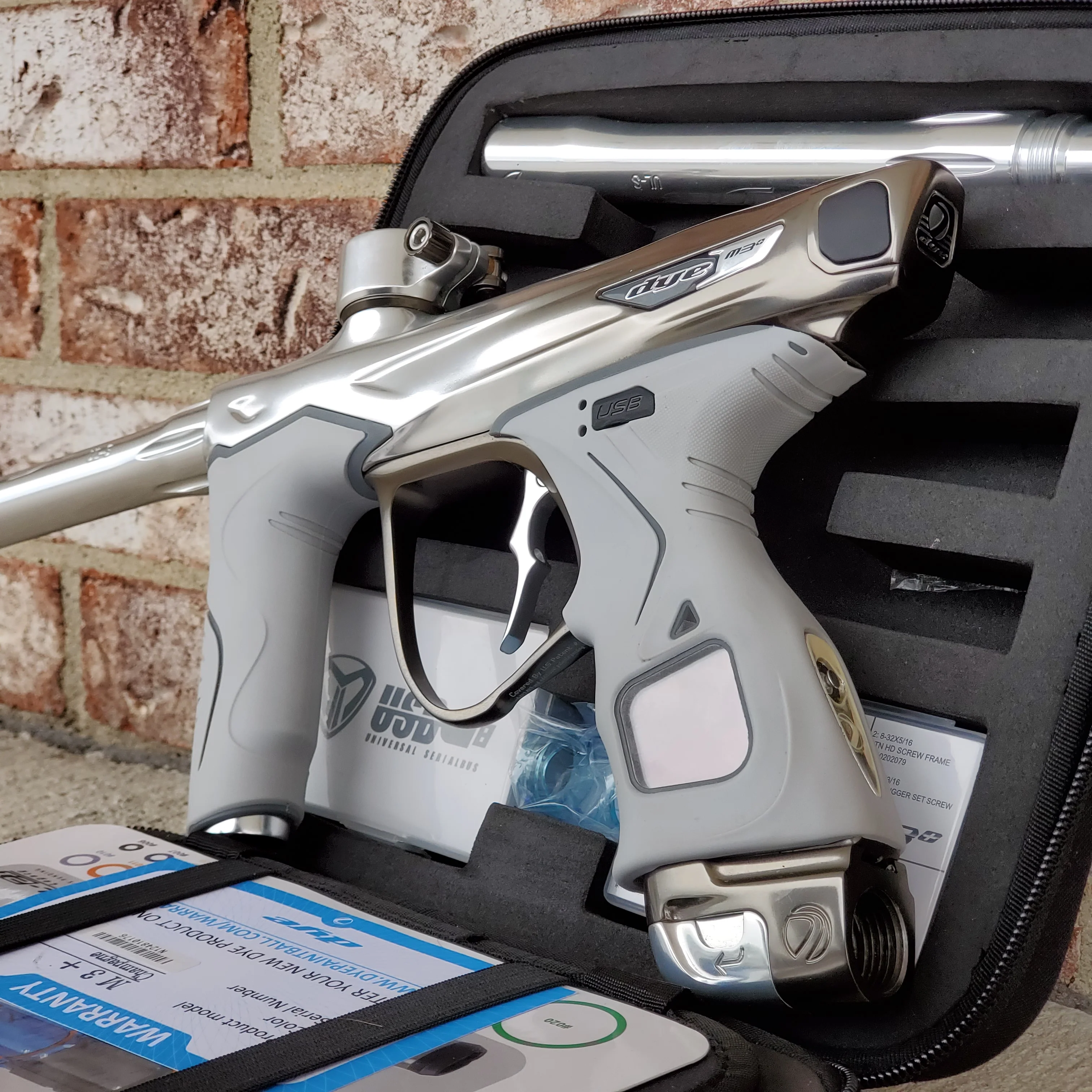 Used Dye M3+ Paintball Gun - Champagne - Image 3