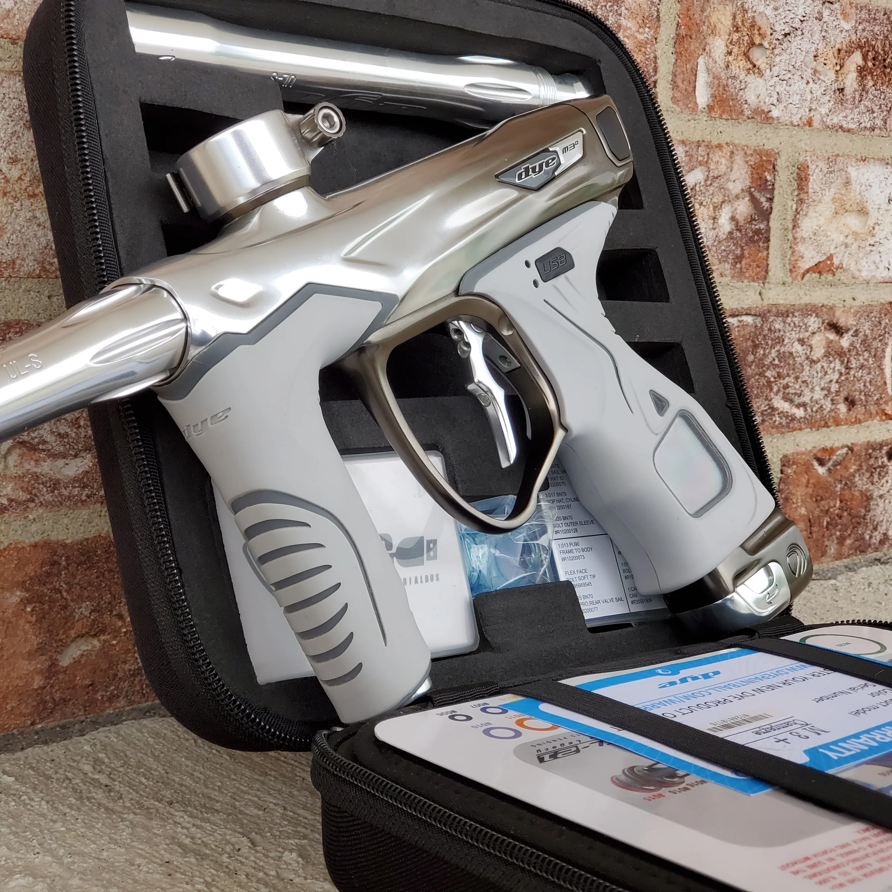 Used Dye M3+ Paintball Gun - Champagne - Image 4