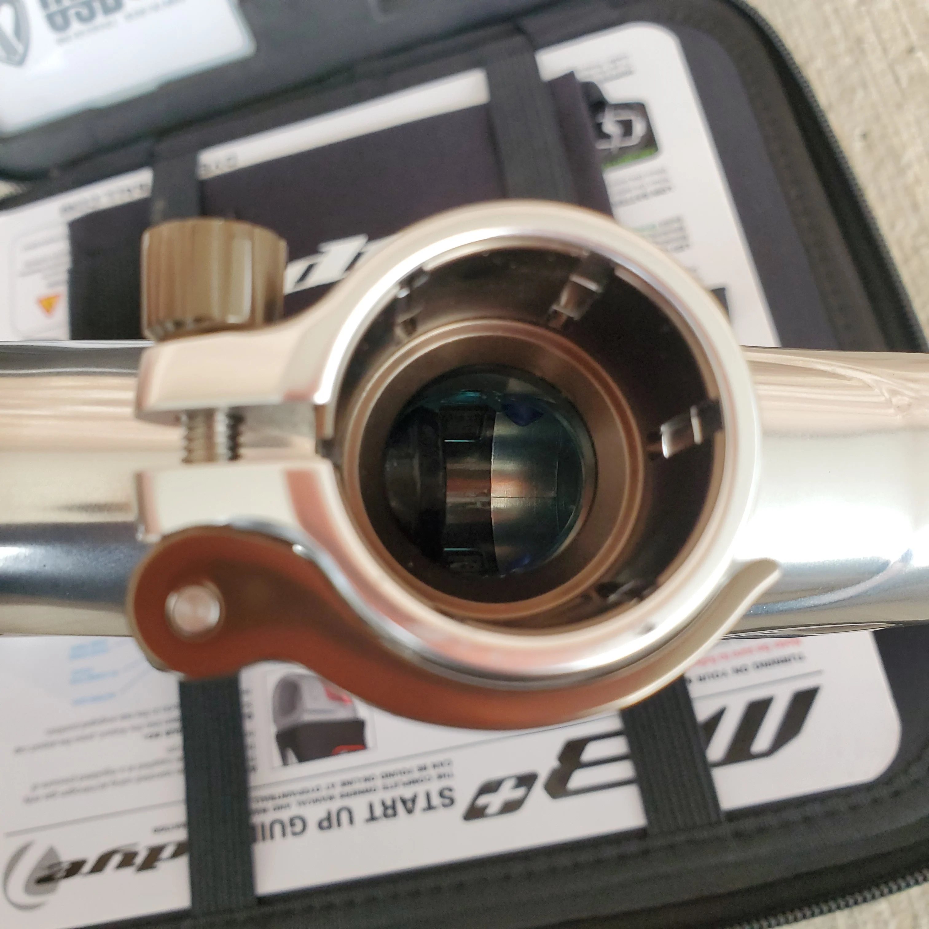 Used Dye M3+ Paintball Gun - Champagne - Image 7